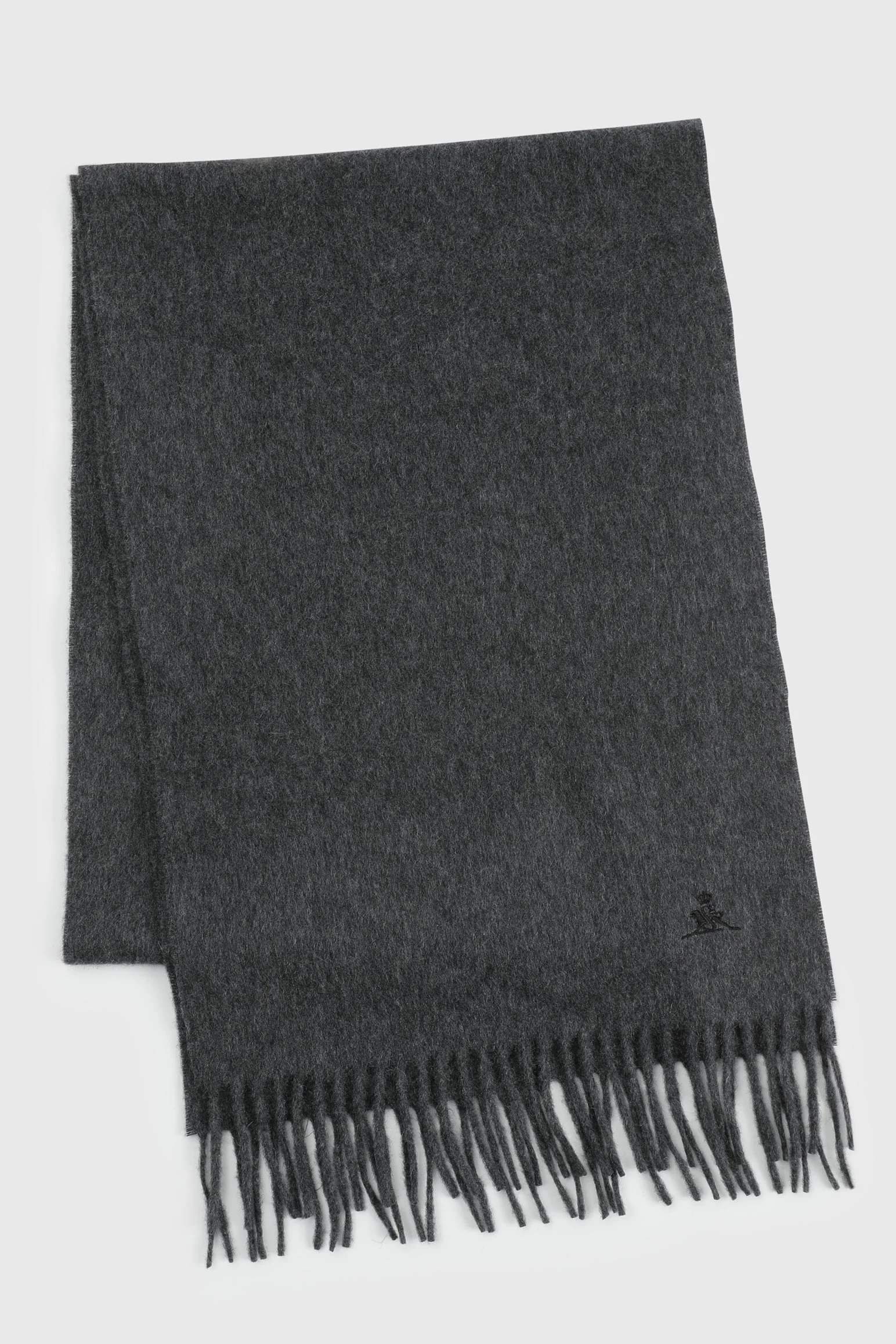 Grey 100% Pure Cashmere Scarf