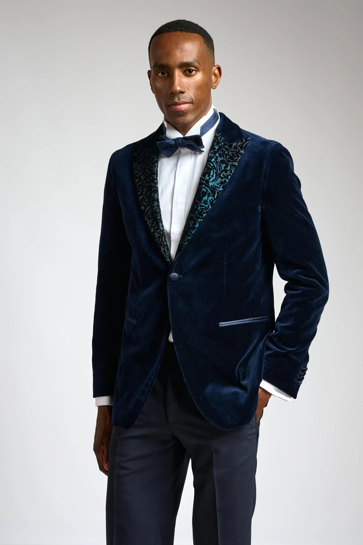 Black Velvet Kenton Tuxedo