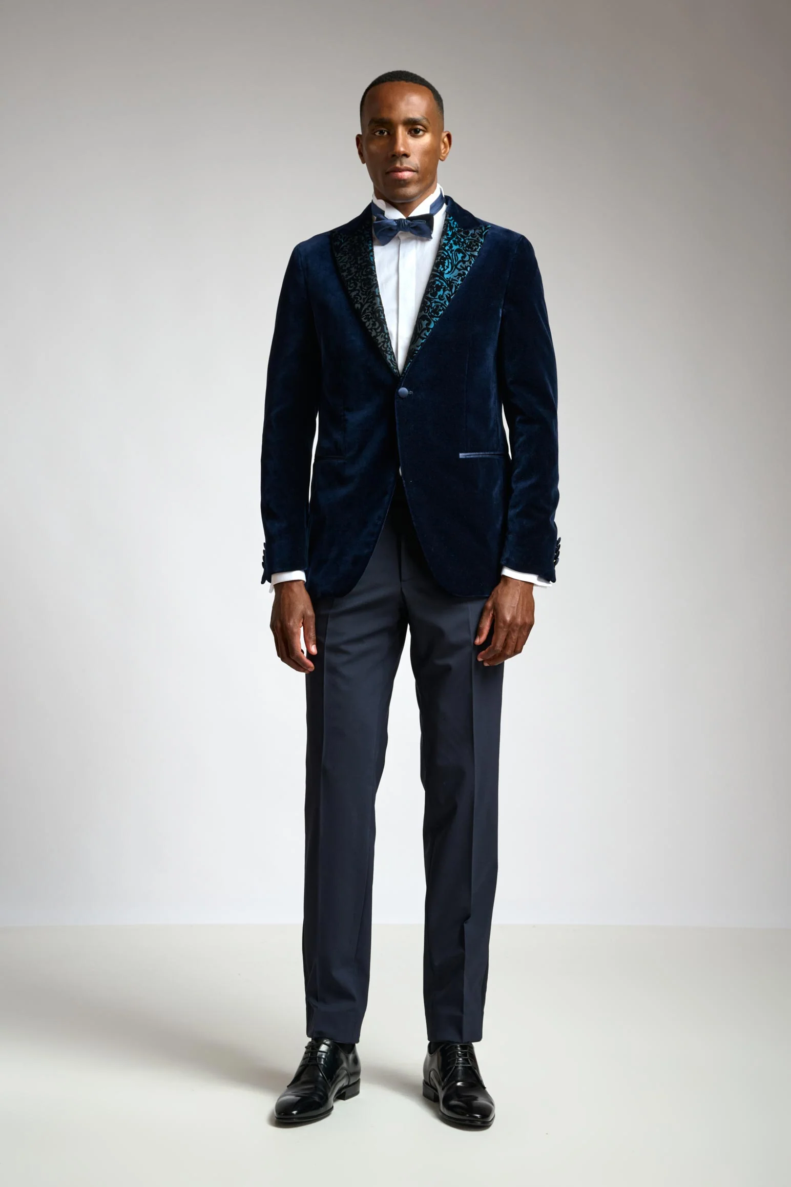 Black Velvet Kenton Tuxedo - Image 2
