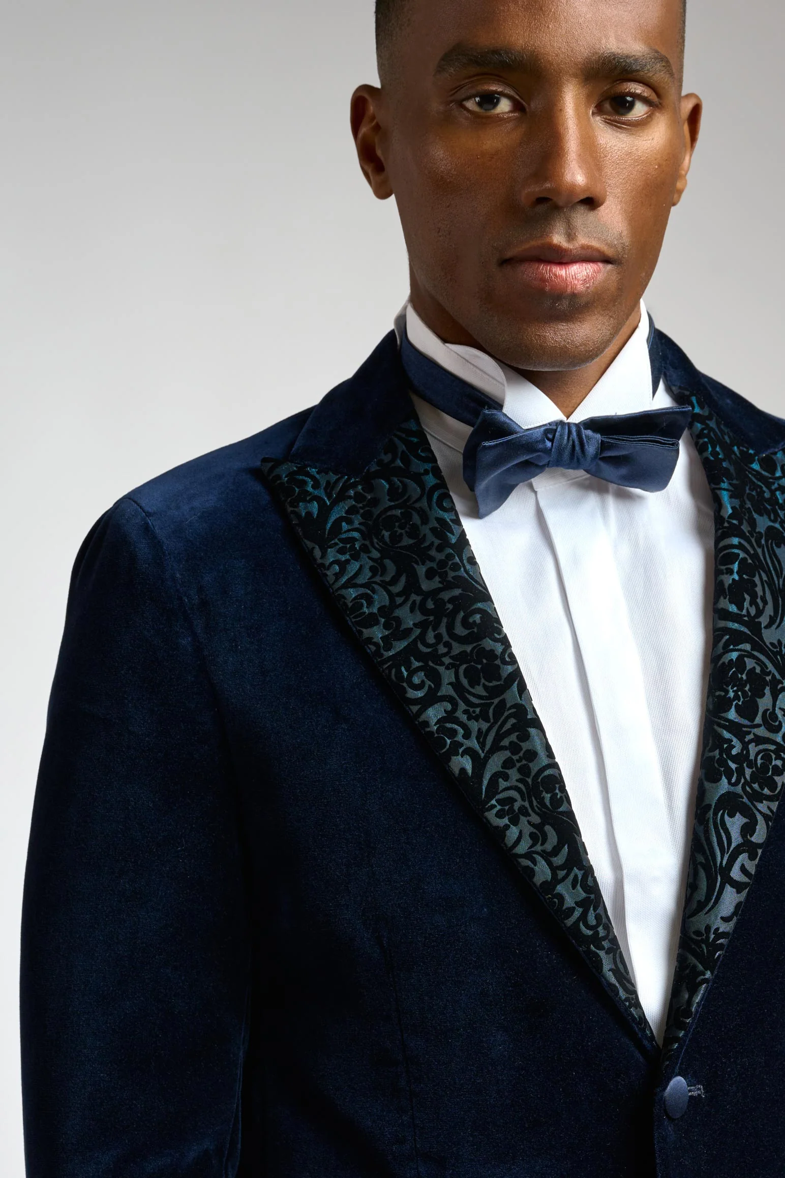 Black Velvet Kenton Tuxedo - Image 3