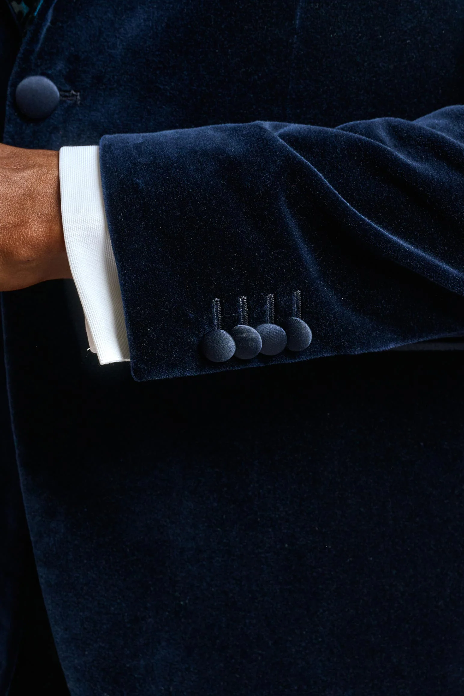 Black Velvet Kenton Tuxedo - Image 5