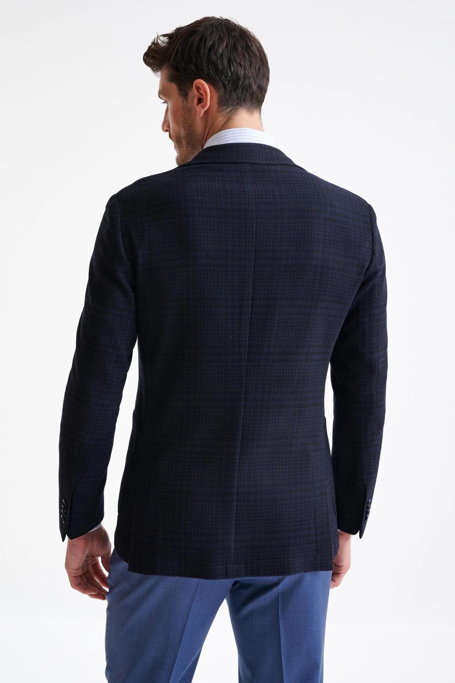 Black Wool Kenton Jacket Amalfi Trend - Image 7