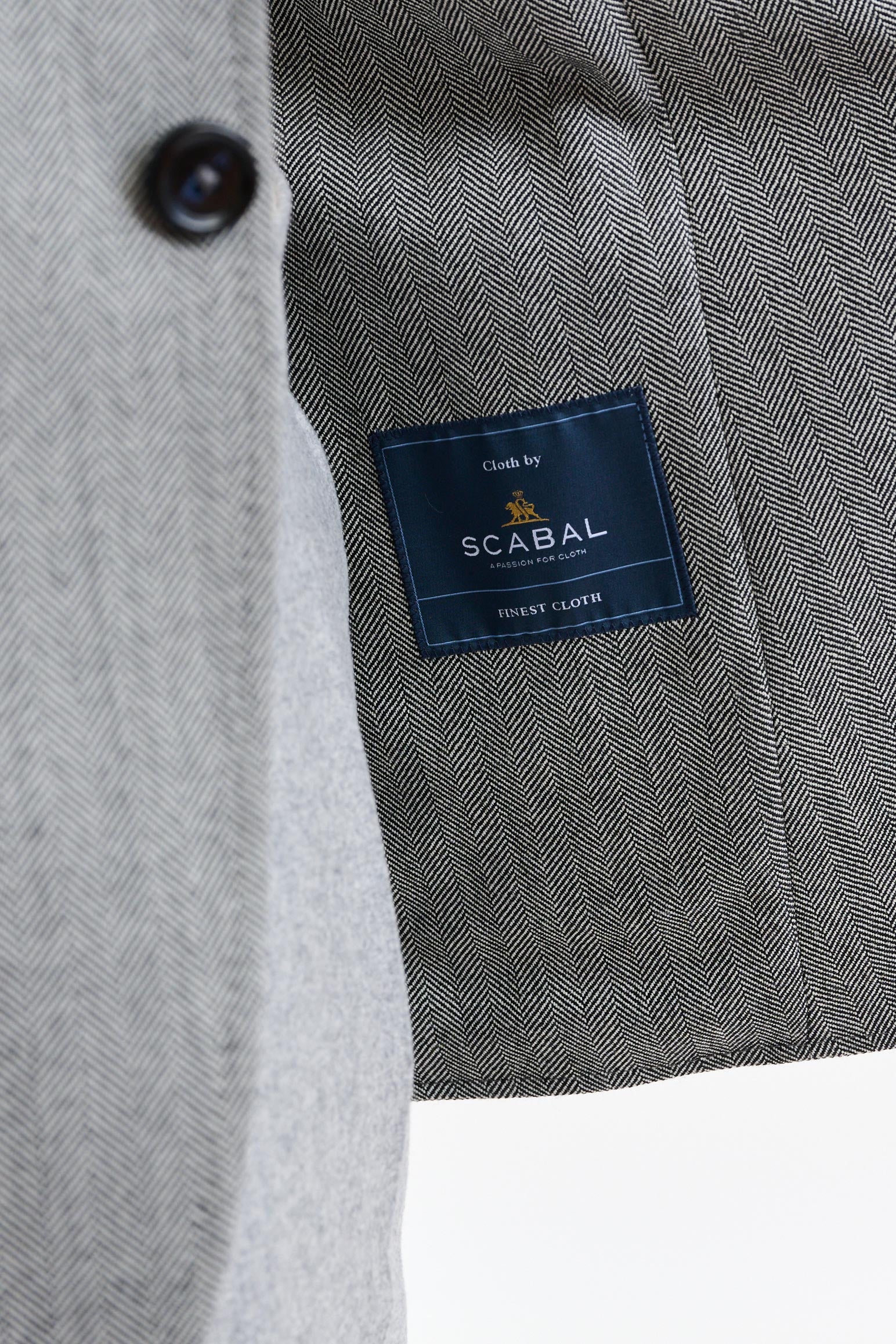 Grey Wool Kenton Jacket Autumn Leaves - Image 4