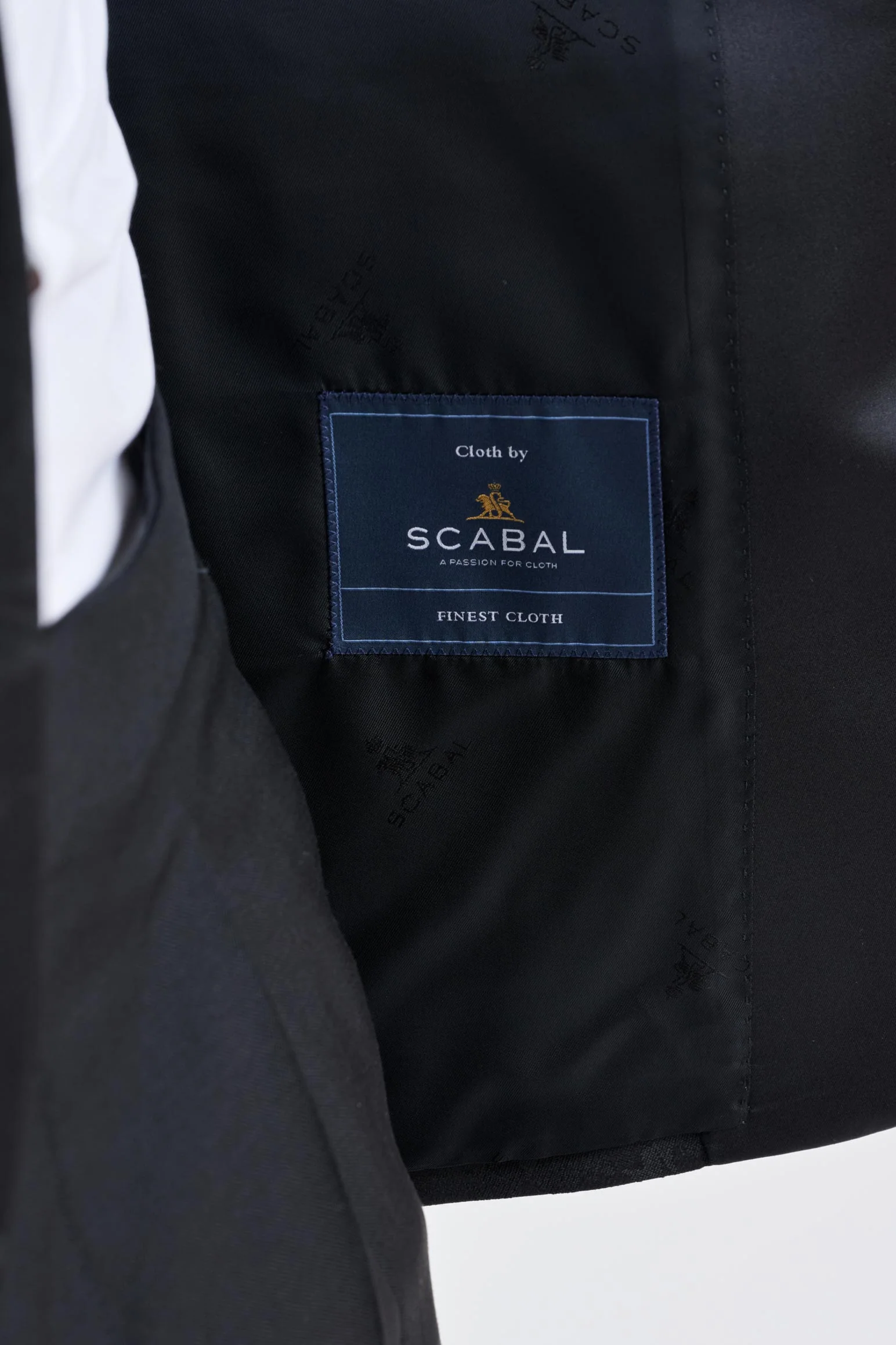 Black Wool Kenton Tuxedo Lifestyle - Image 6