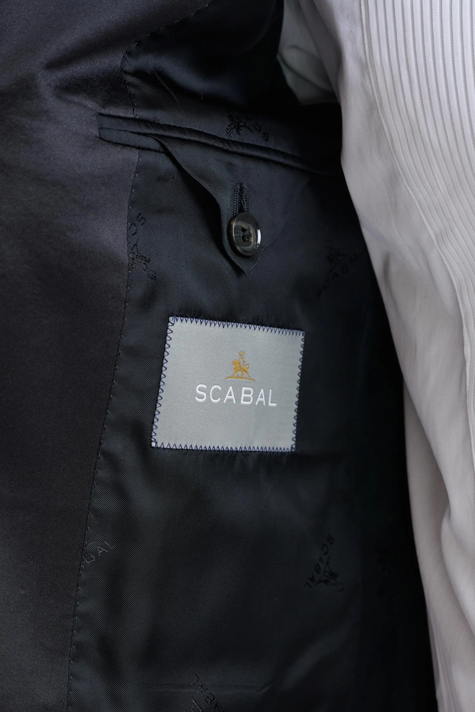 Black Wool Kenton Tuxedo Lifestyle - Image 7
