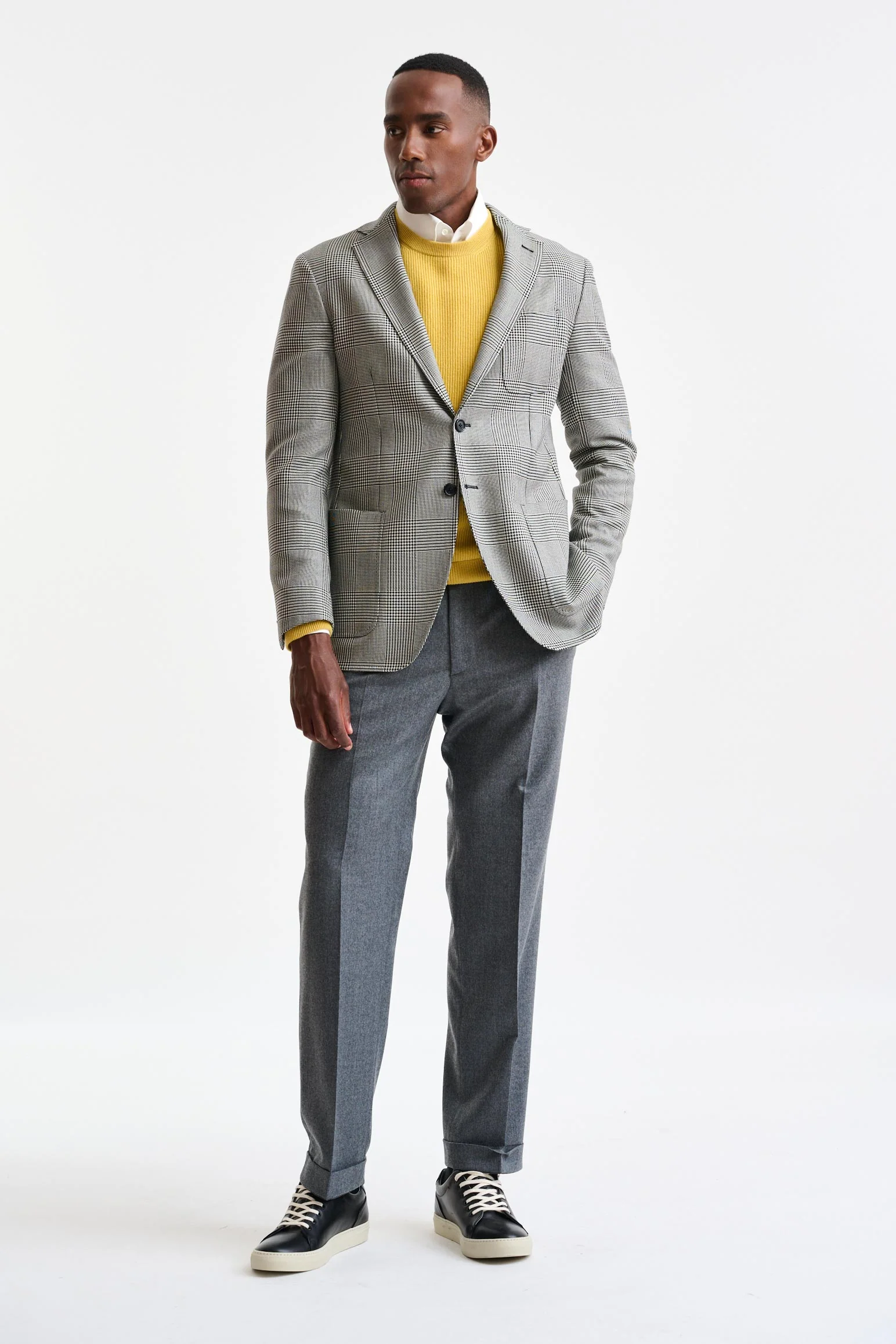 Black Wool Kenton Jacket Trend - Image 4