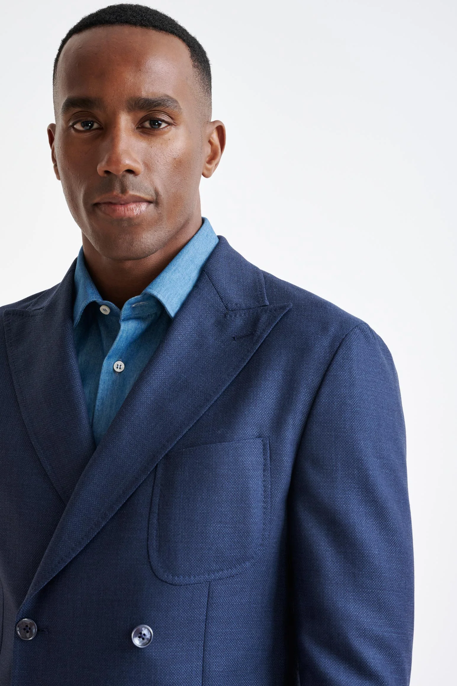 Blue 100% Wool Kenton Jacket Rhapsody - Image 6