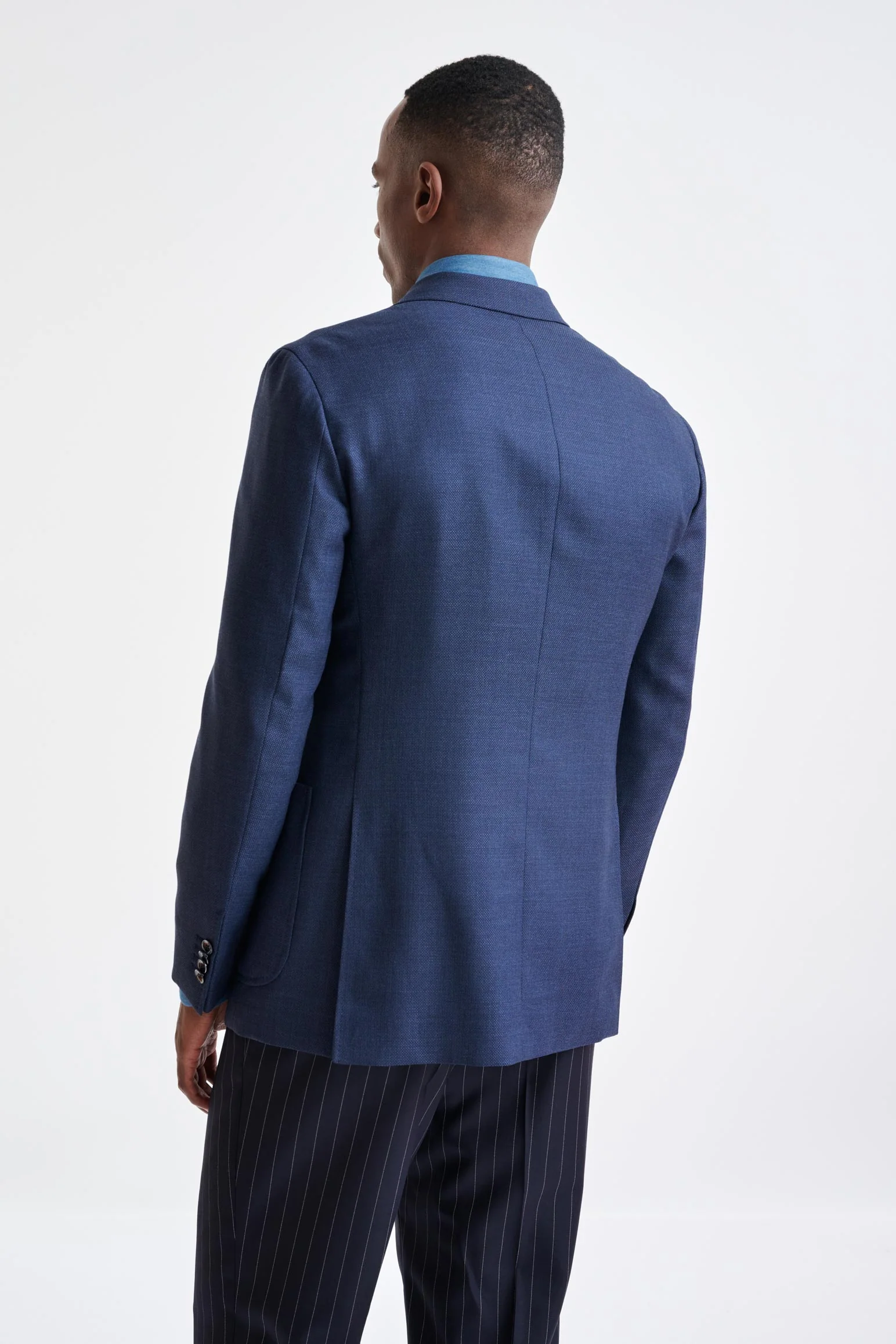 Blue 100% Wool Kenton Jacket Rhapsody - Image 7