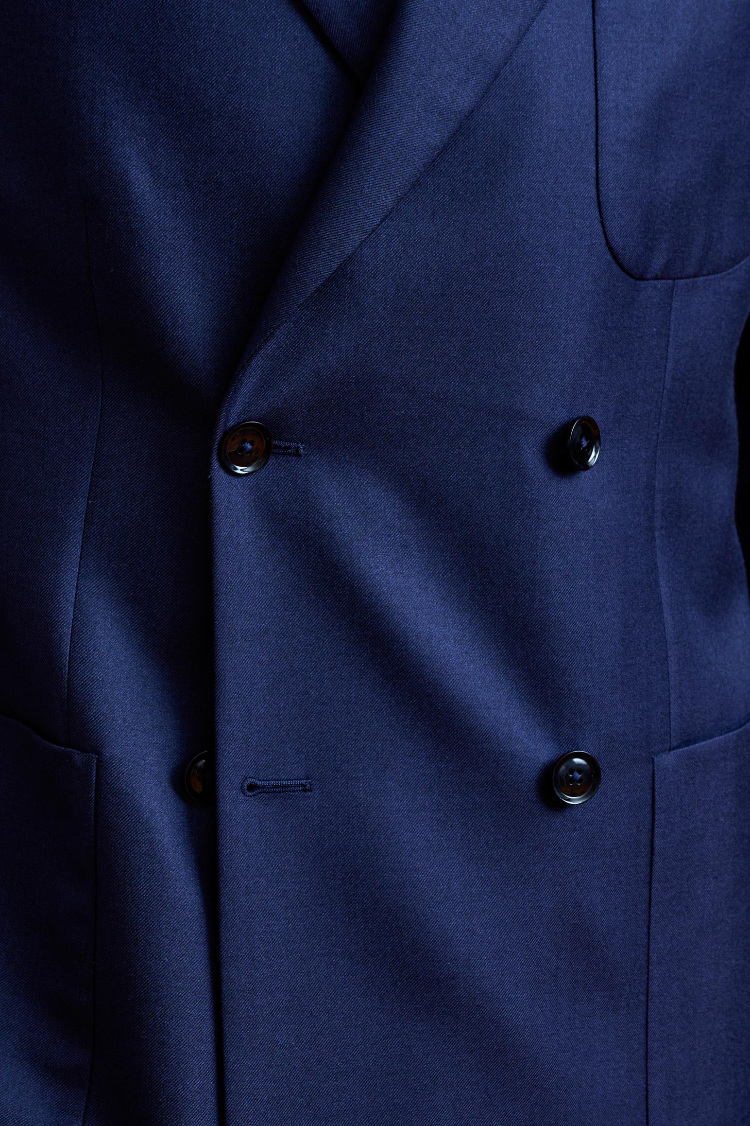 Blue 100% Cashmere Kenton Jacket St Moritz - Image 3