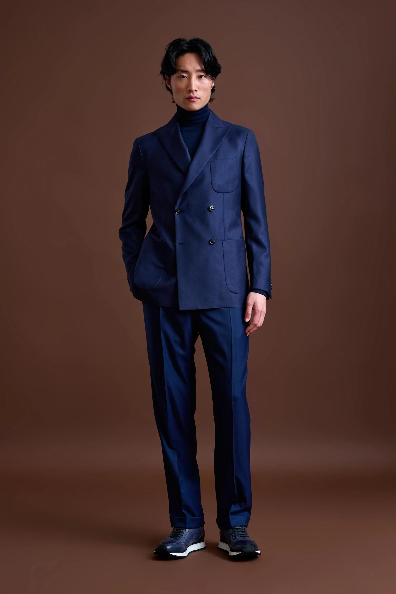 Blue 100% Cashmere Kenton Jacket St Moritz - Image 5