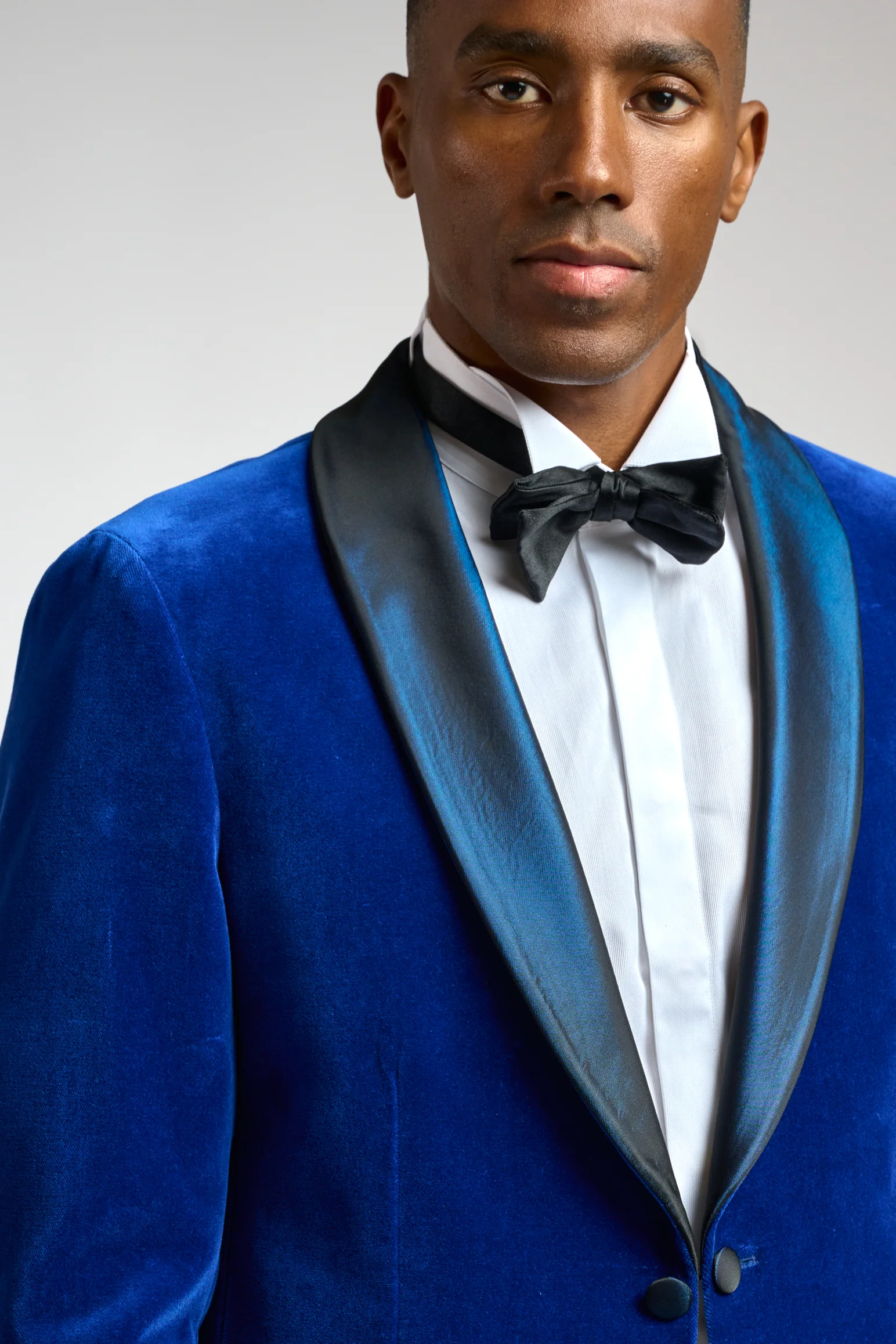 Blue Velvet Kenton Tuxedo - Image 3