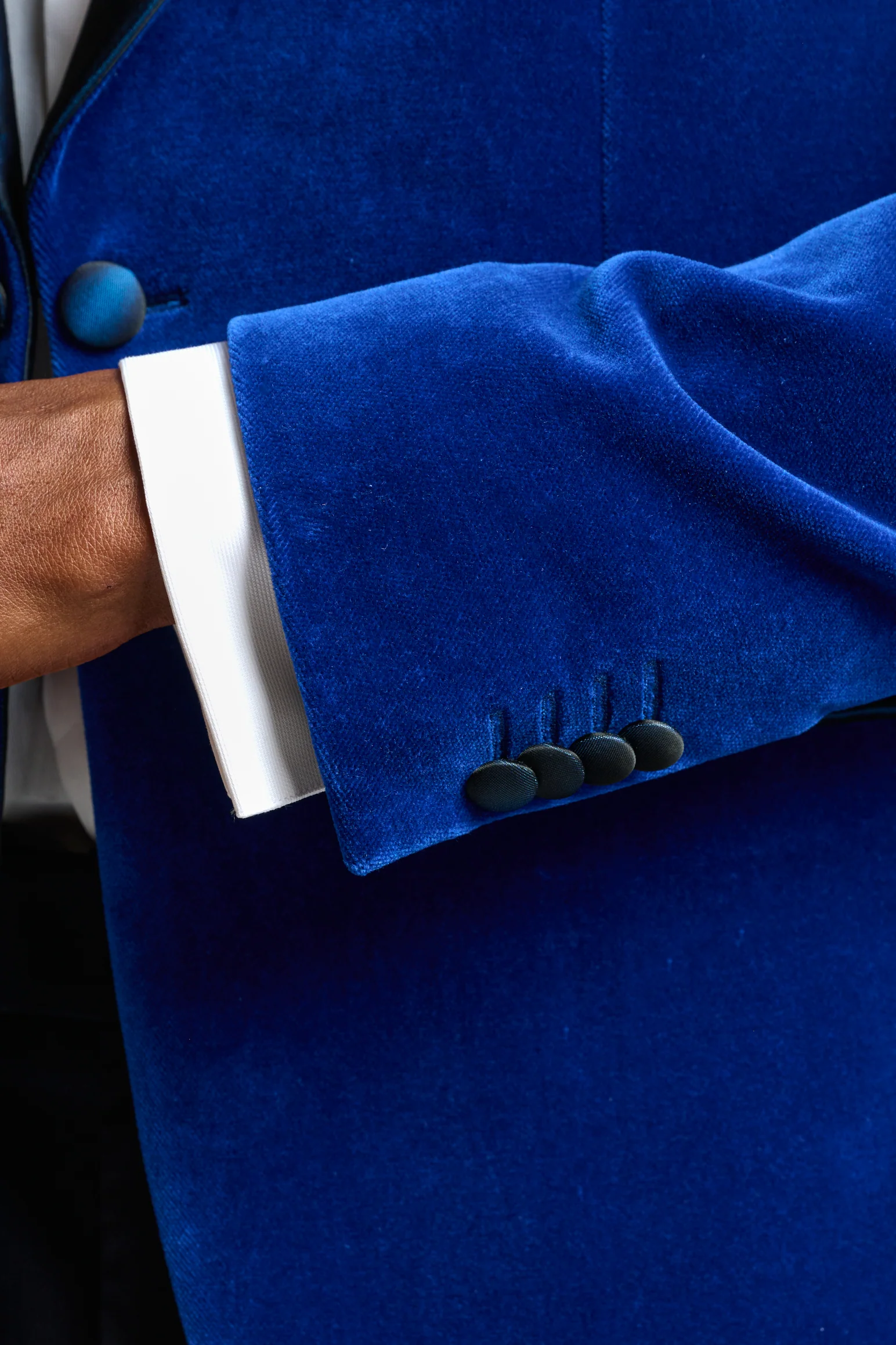 Blue Velvet Kenton Tuxedo - Image 5