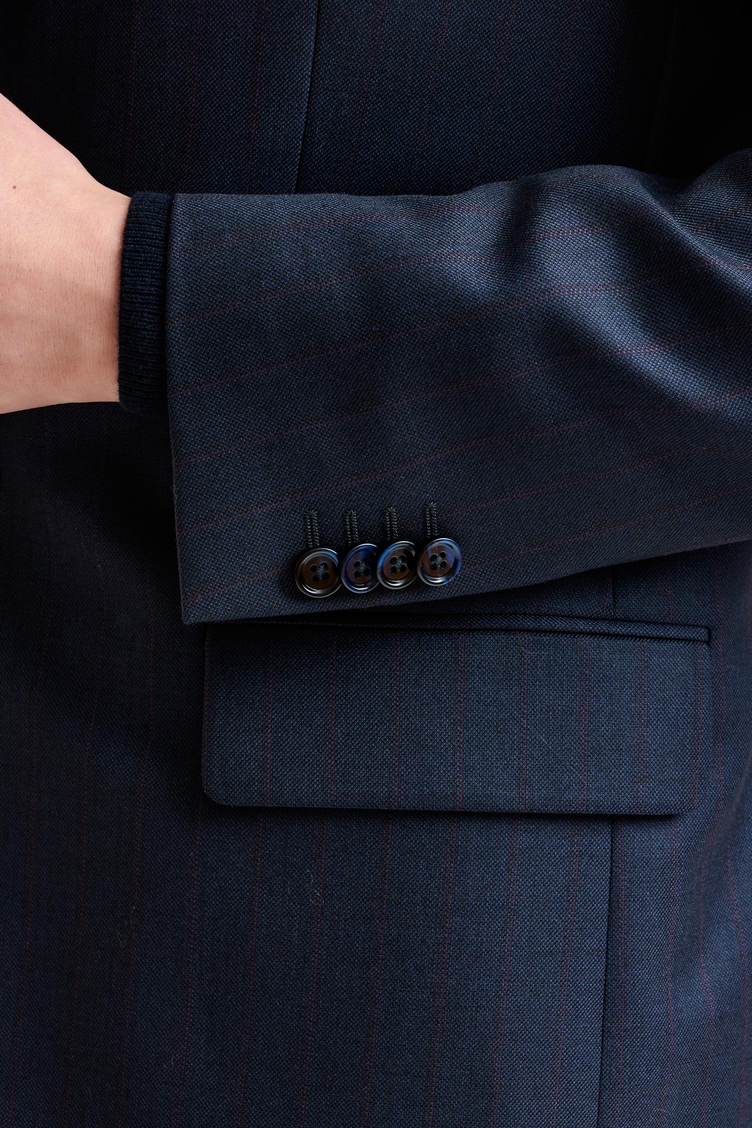 Blue Wool Kensington Suit Tornado - Image 2