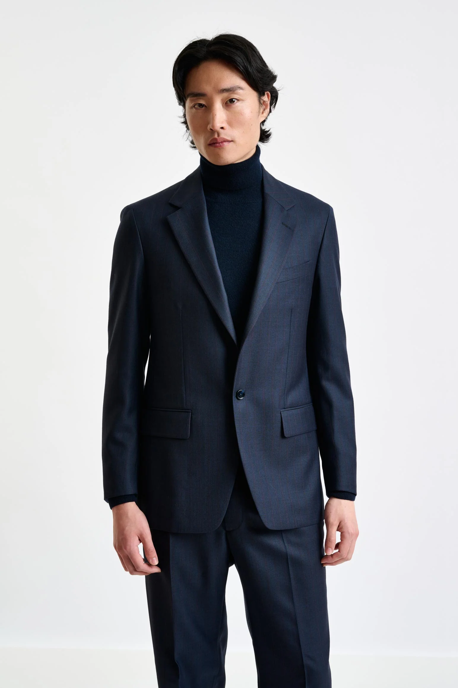 Blue Wool Kensington Suit Tornado - Image 8