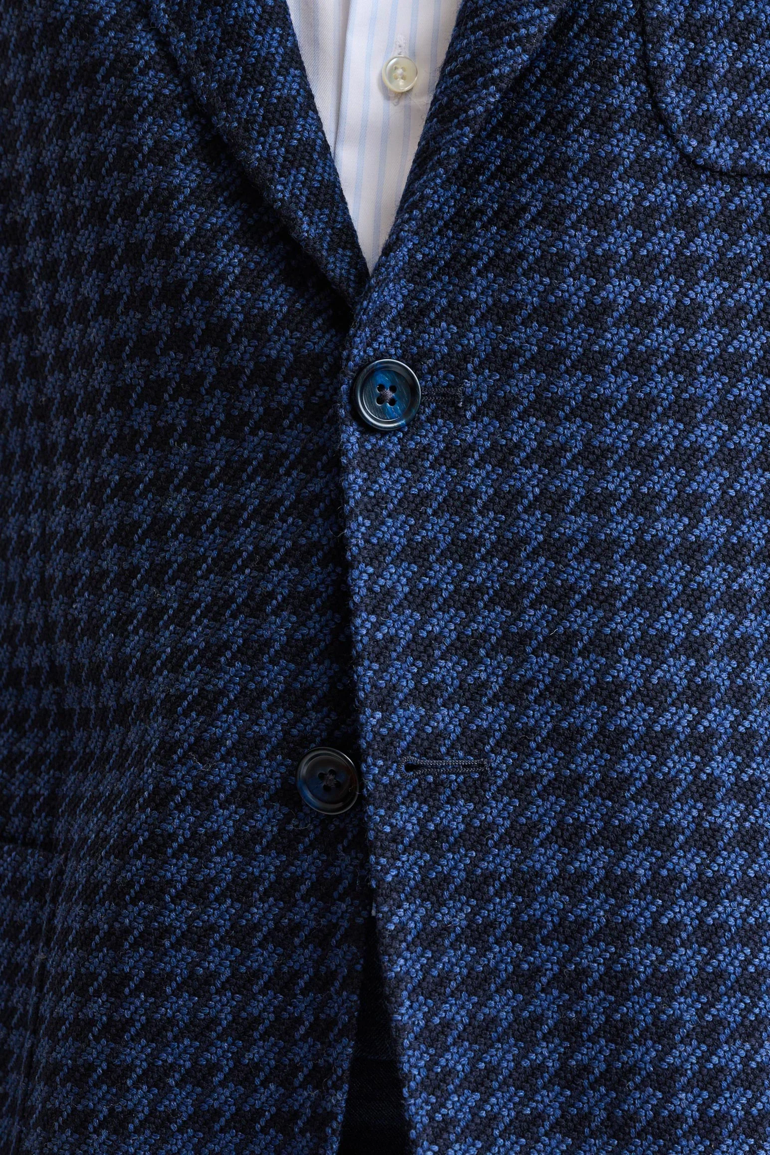 Blue Wool Kenton Jacket Trend - Image 3
