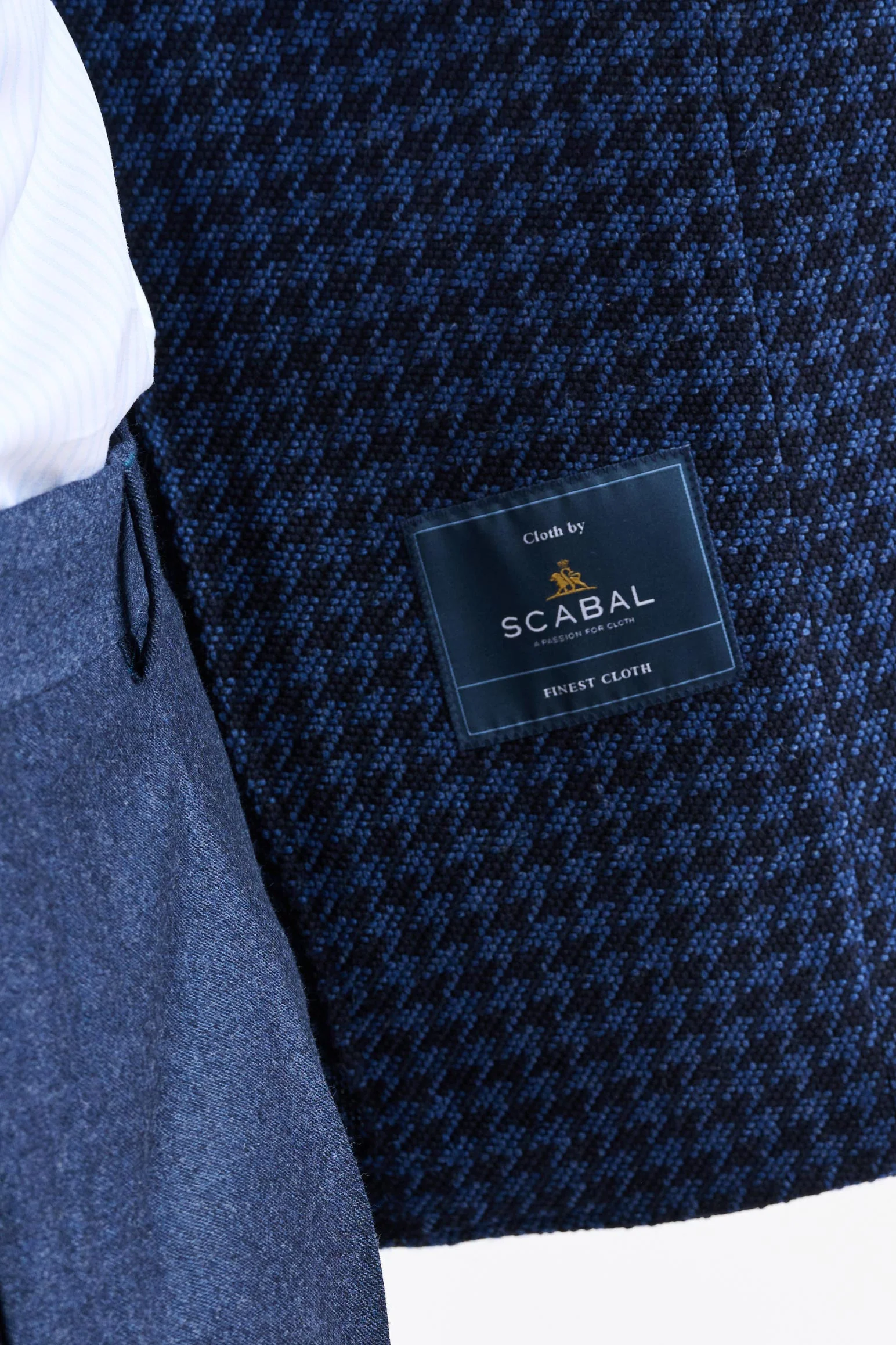 Blue Wool Kenton Jacket Trend - Image 4