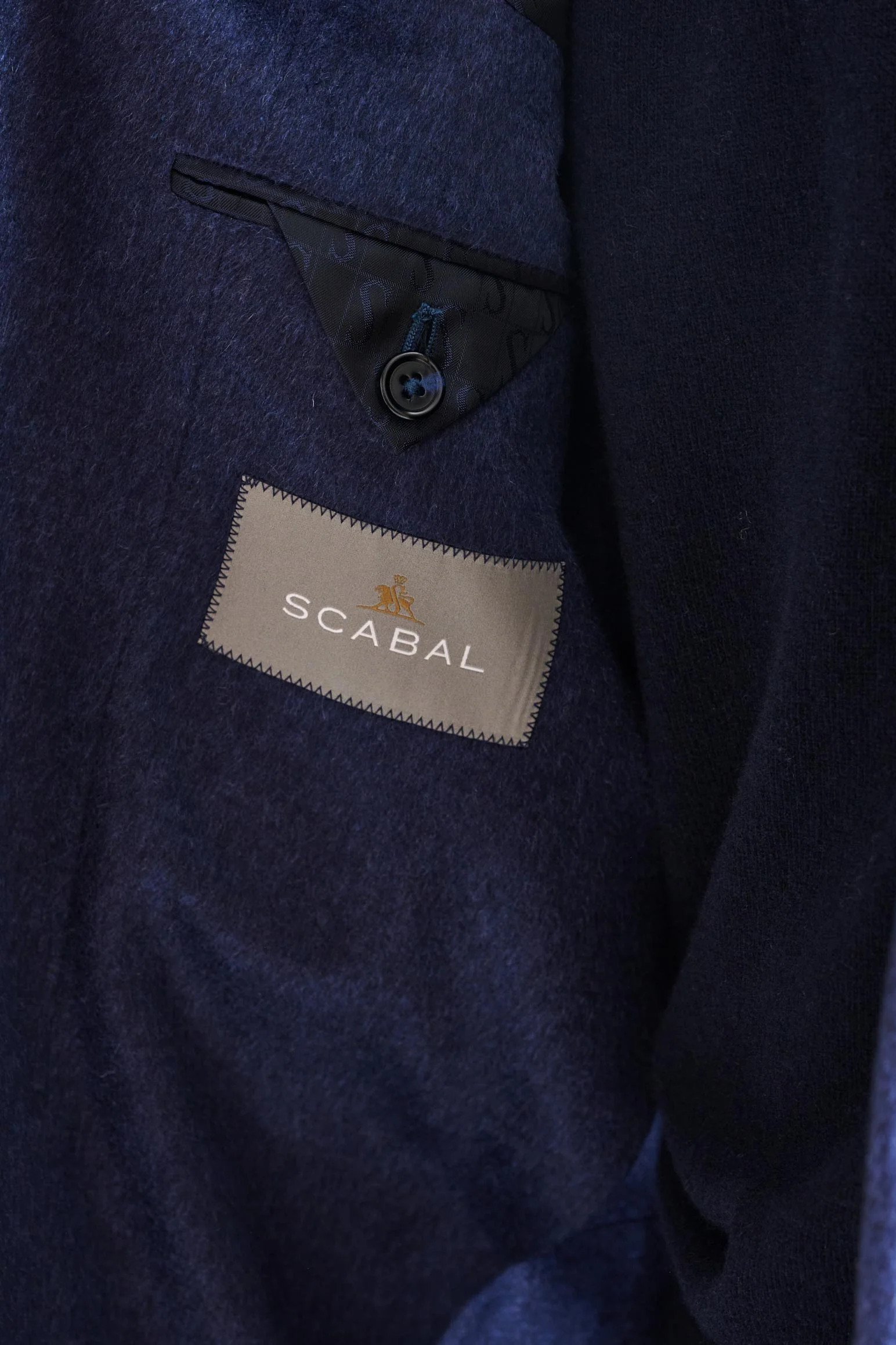 Blue Wool Lincoln Overcoat Zeus - Image 7