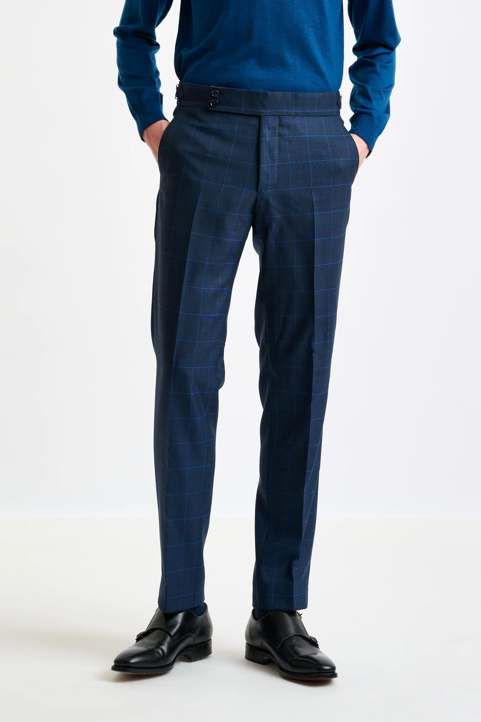 Blue Wool Soho Suit Savile Row Classics - Image 8