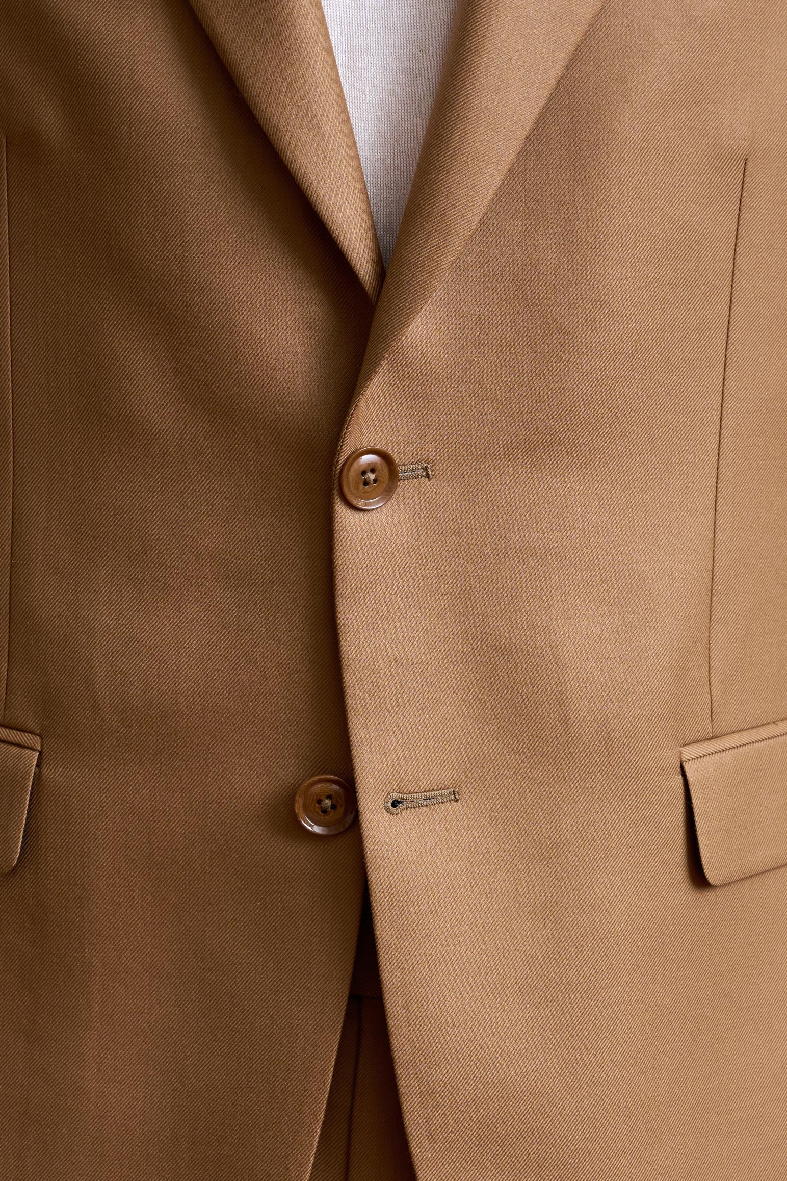 Brown 100% Cashmere Soho Suit Golden Gate - Image 3
