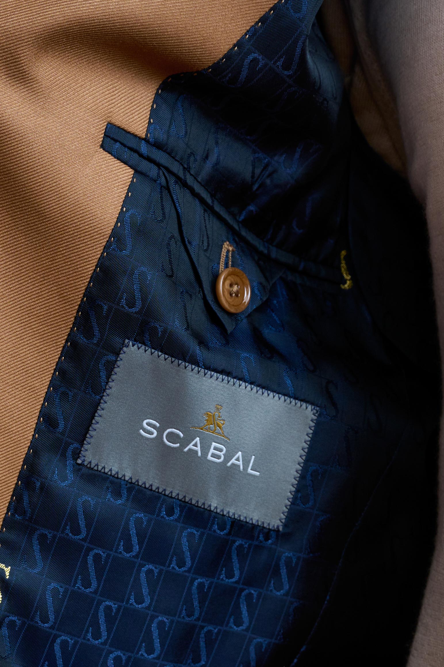 Brown 100% Cashmere Soho Suit Golden Gate - Image 5