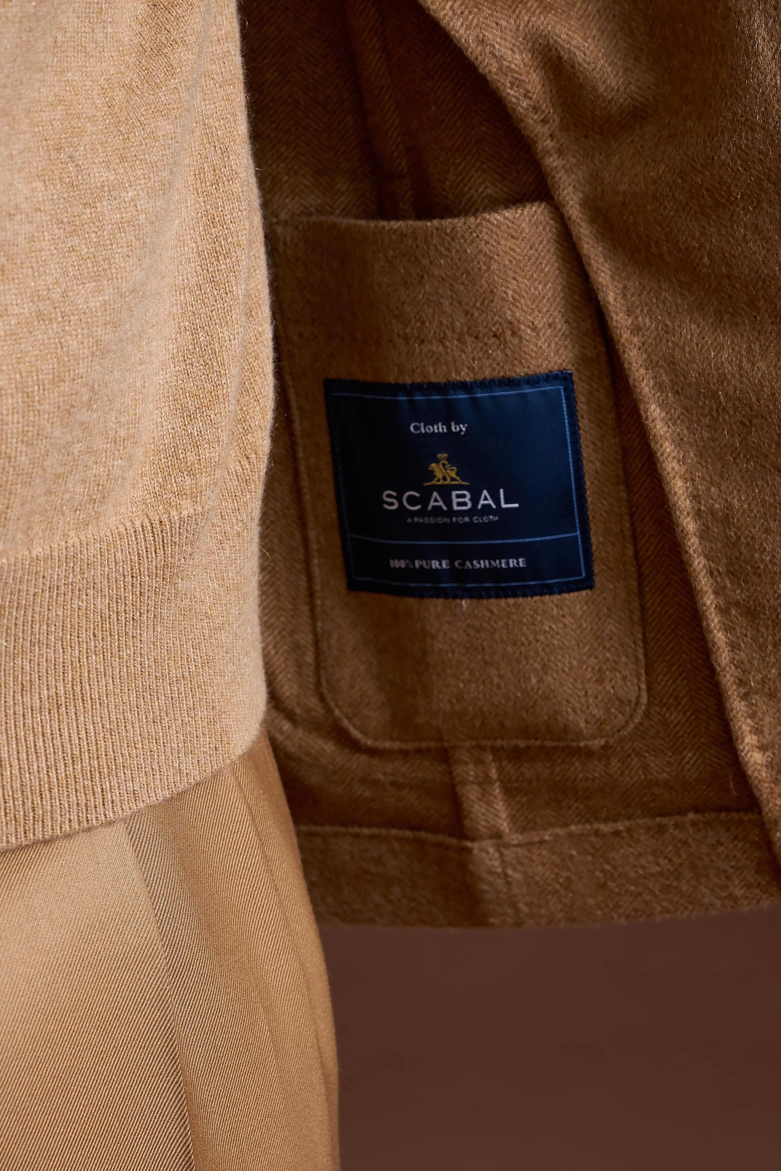 Brown 100% Cashmere Kenton Jacket St Moritz - Image 4