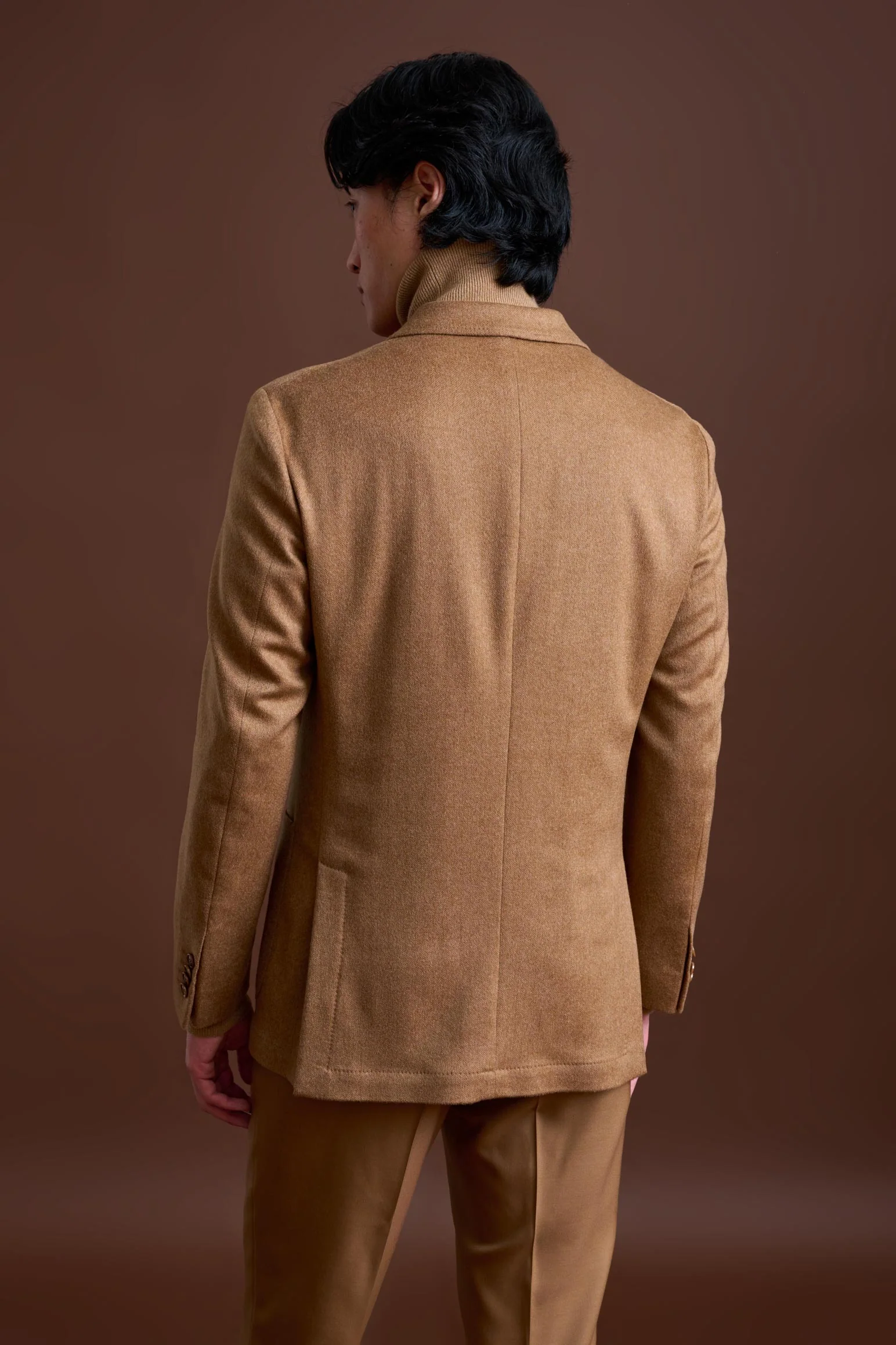Brown 100% Cashmere Kenton Jacket St Moritz - Image 7
