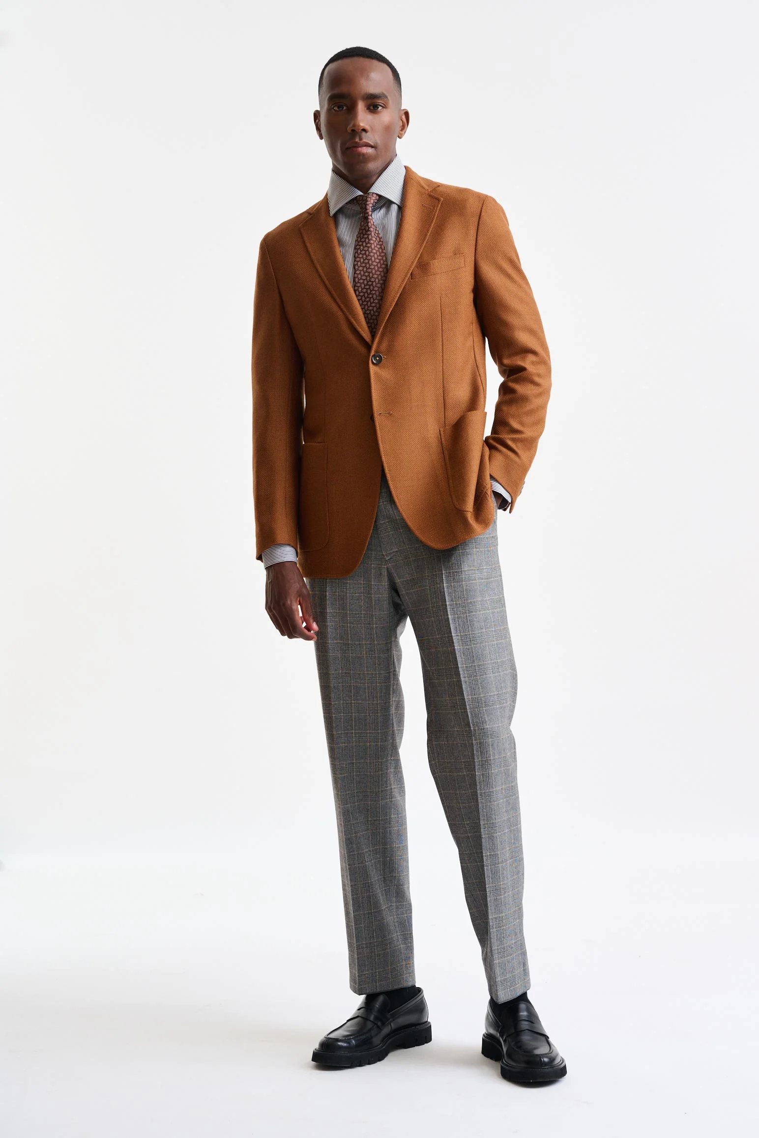 Brown Wool Kenton Jacket Trend - Image 5