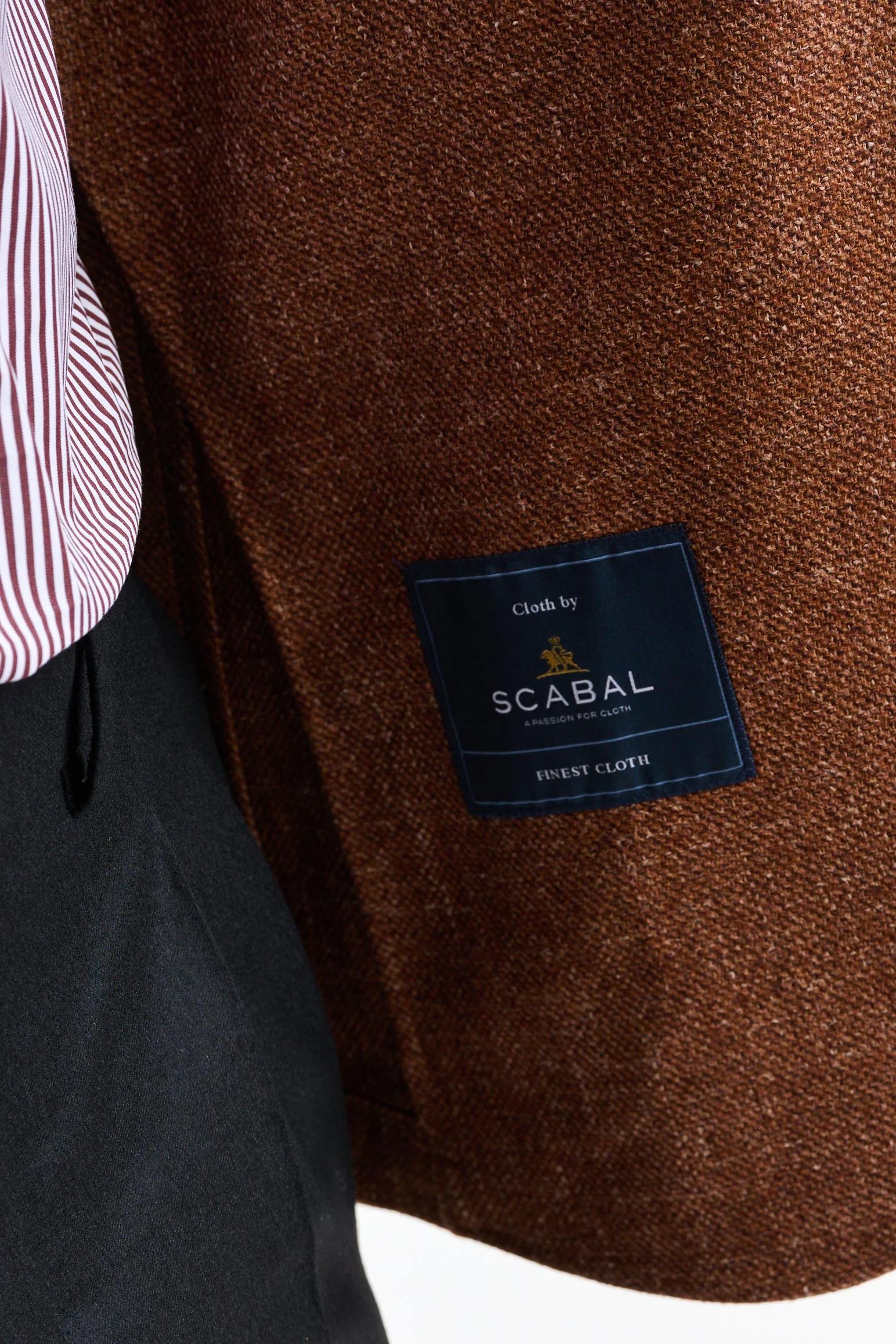 Brown Wool and Silk Soho Jacket Trend - Image 3