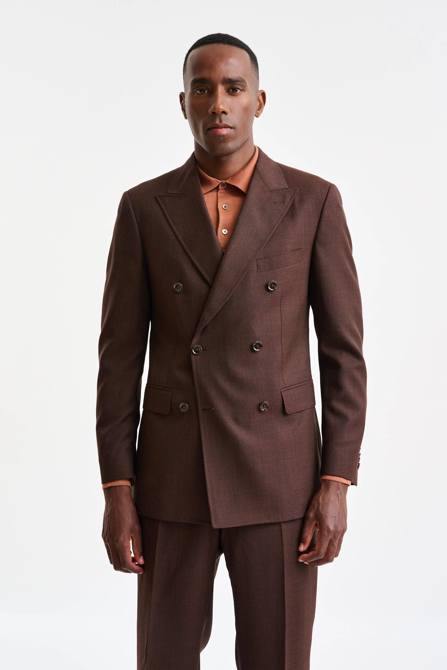 Brown Wool Soho Jacket Freestyle
