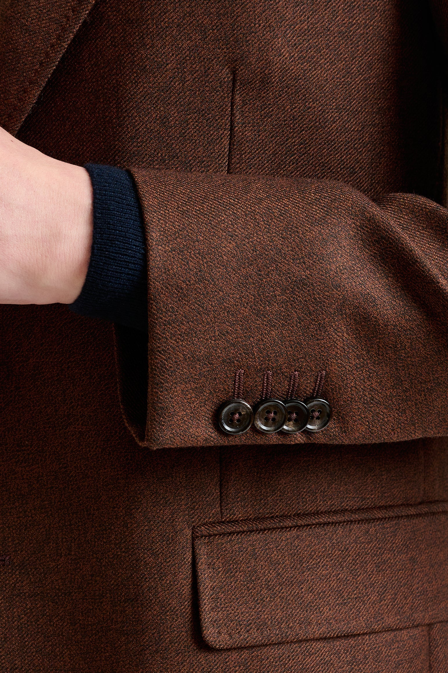 Brown Wool Soho Jacket Harmony - Image 2