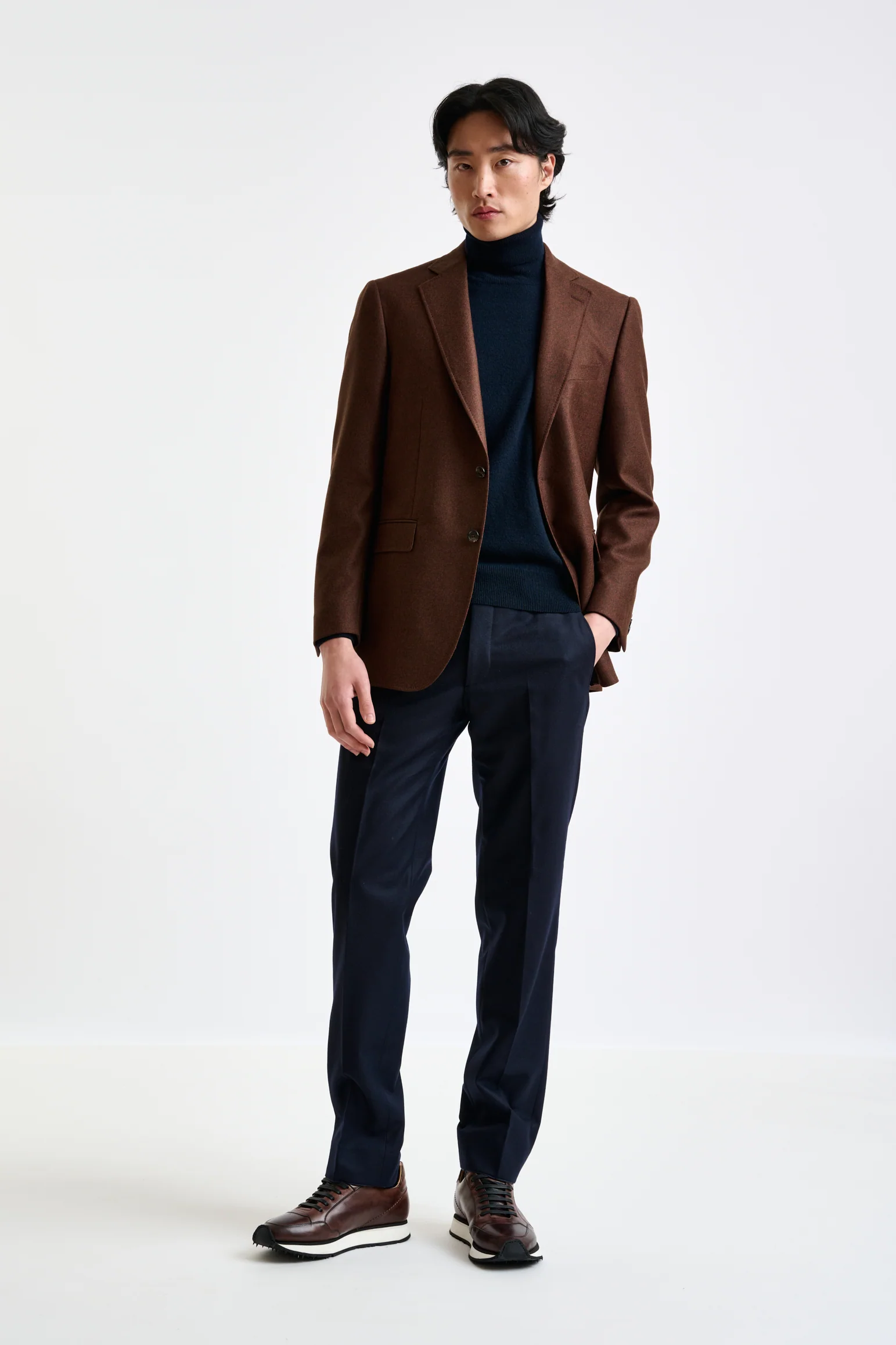 Brown Wool Soho Jacket Harmony - Image 7