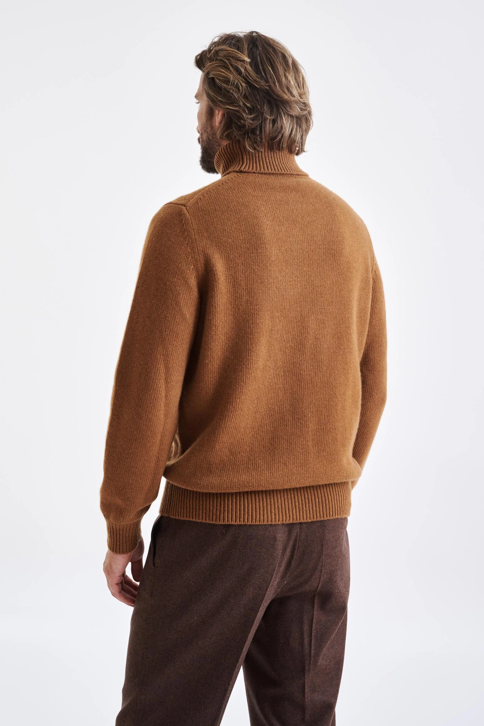 Camel Wool & Cashmere Glamis Knitwear - Image 3