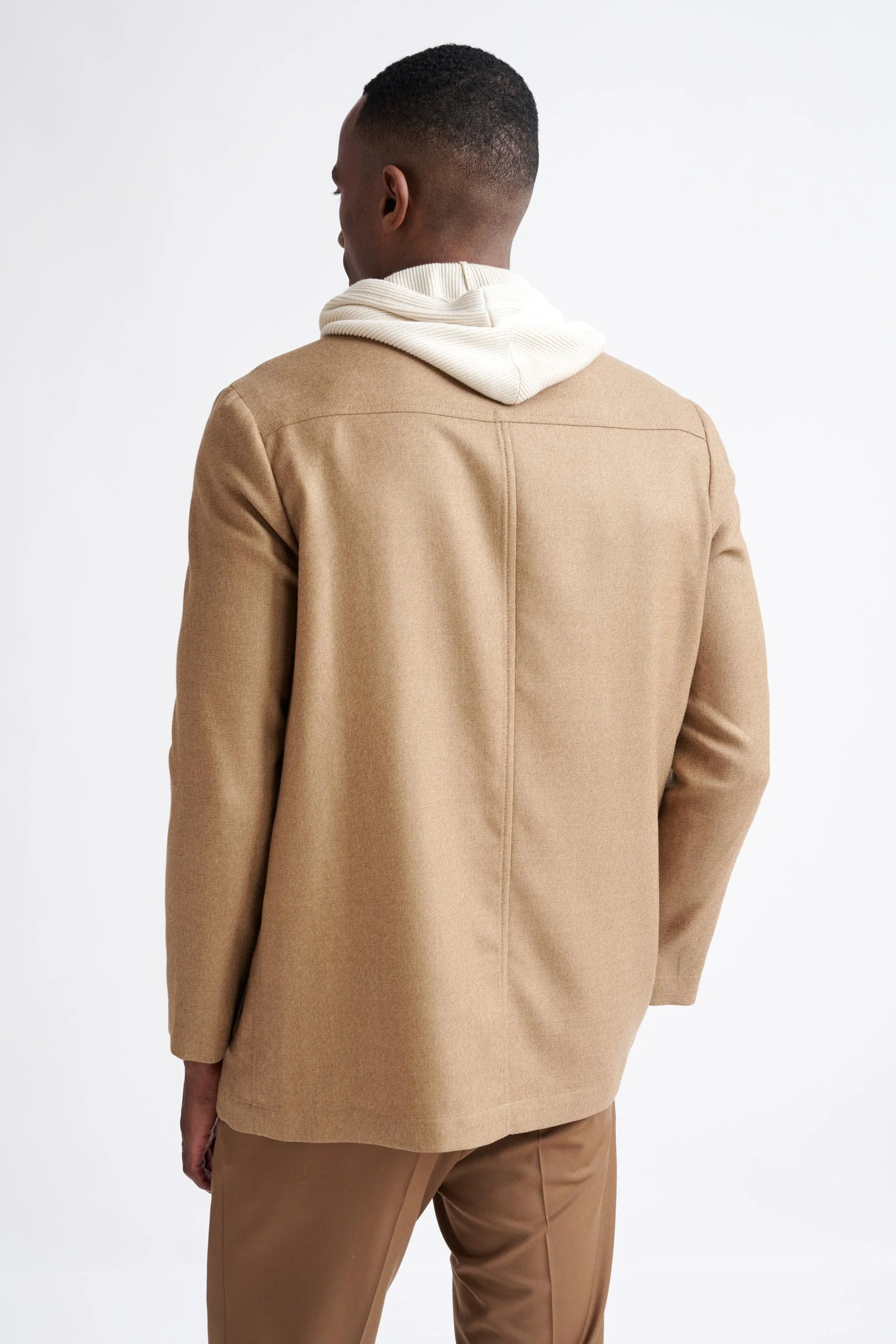 Camel Wool Harmony Troy Jacket - Image 6