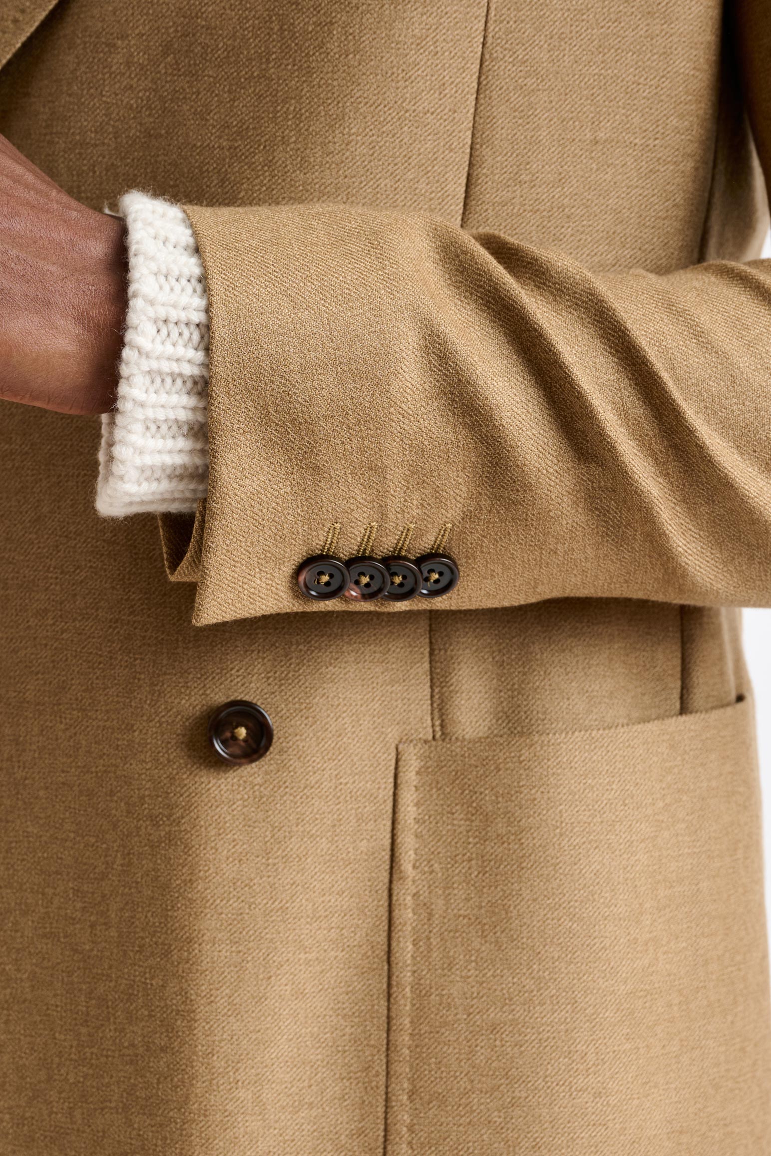 Camel Wool Kenton Jacket Harmony - Image 2