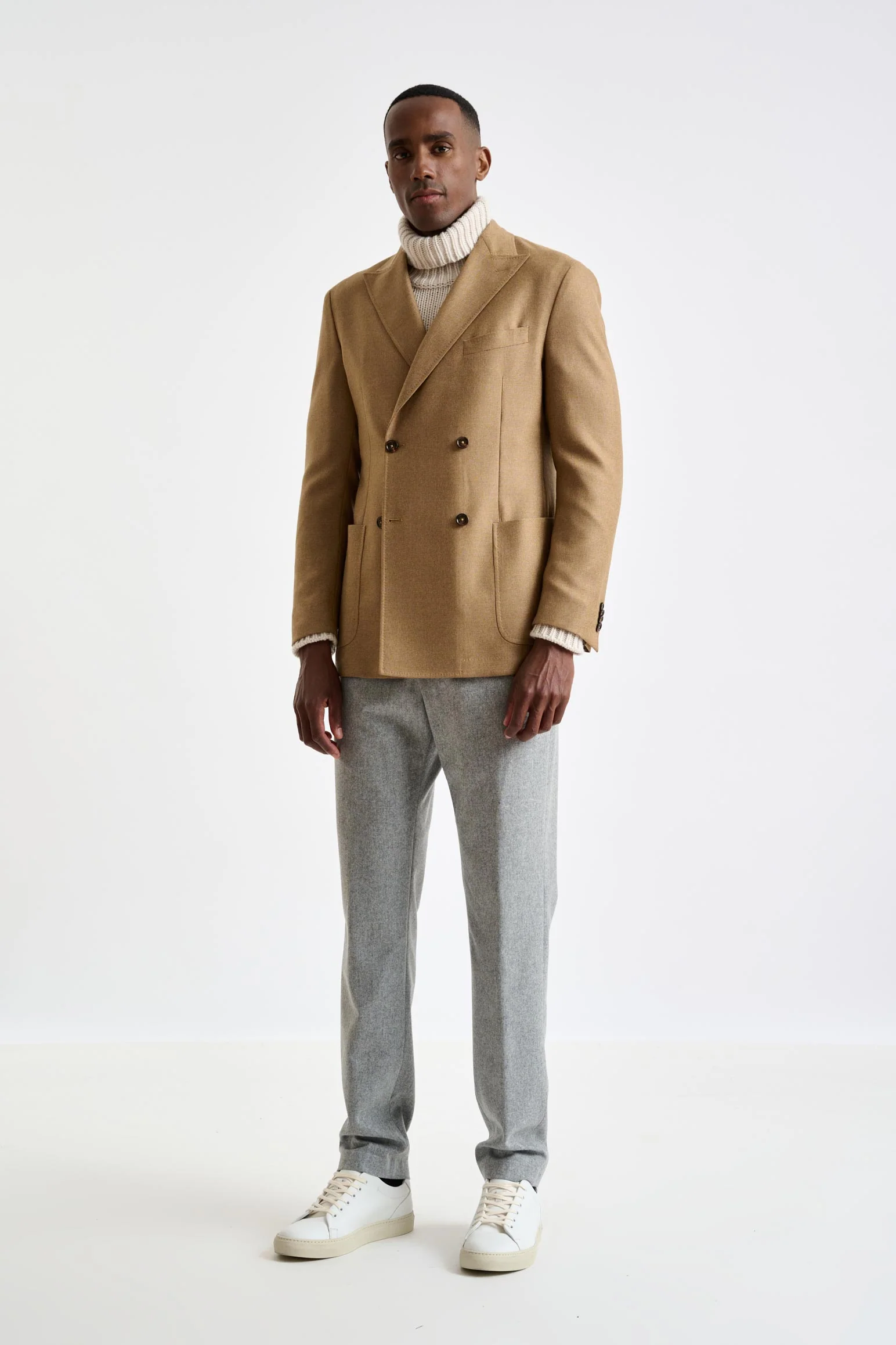 Camel Wool Kenton Jacket Harmony - Image 5