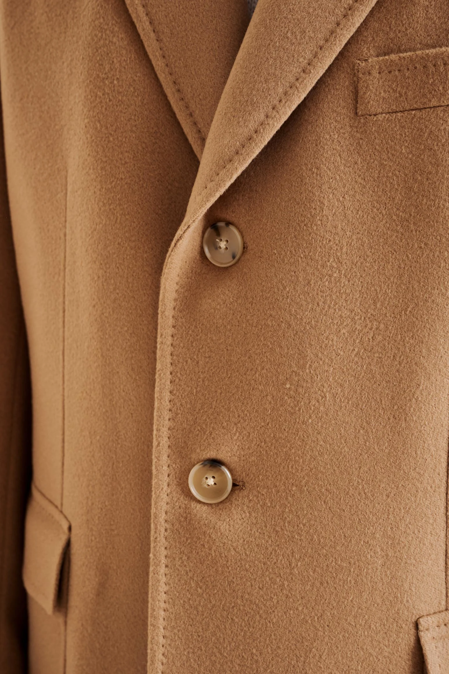 Camel Wool Lincoln Overcoat Zeus - Image 4