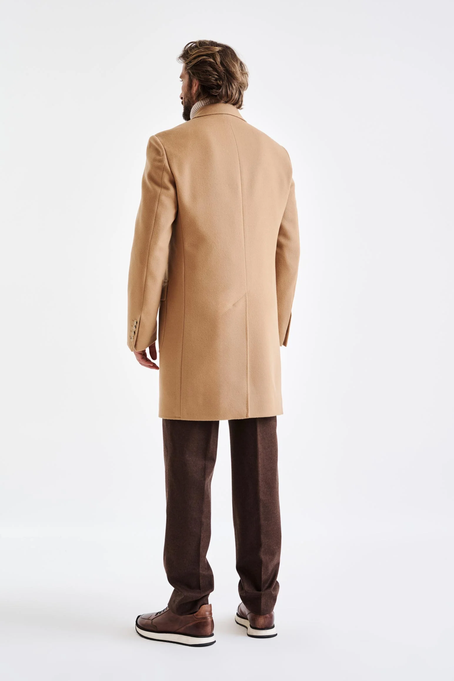 Camel Wool Lincoln Overcoat Zeus - Image 7
