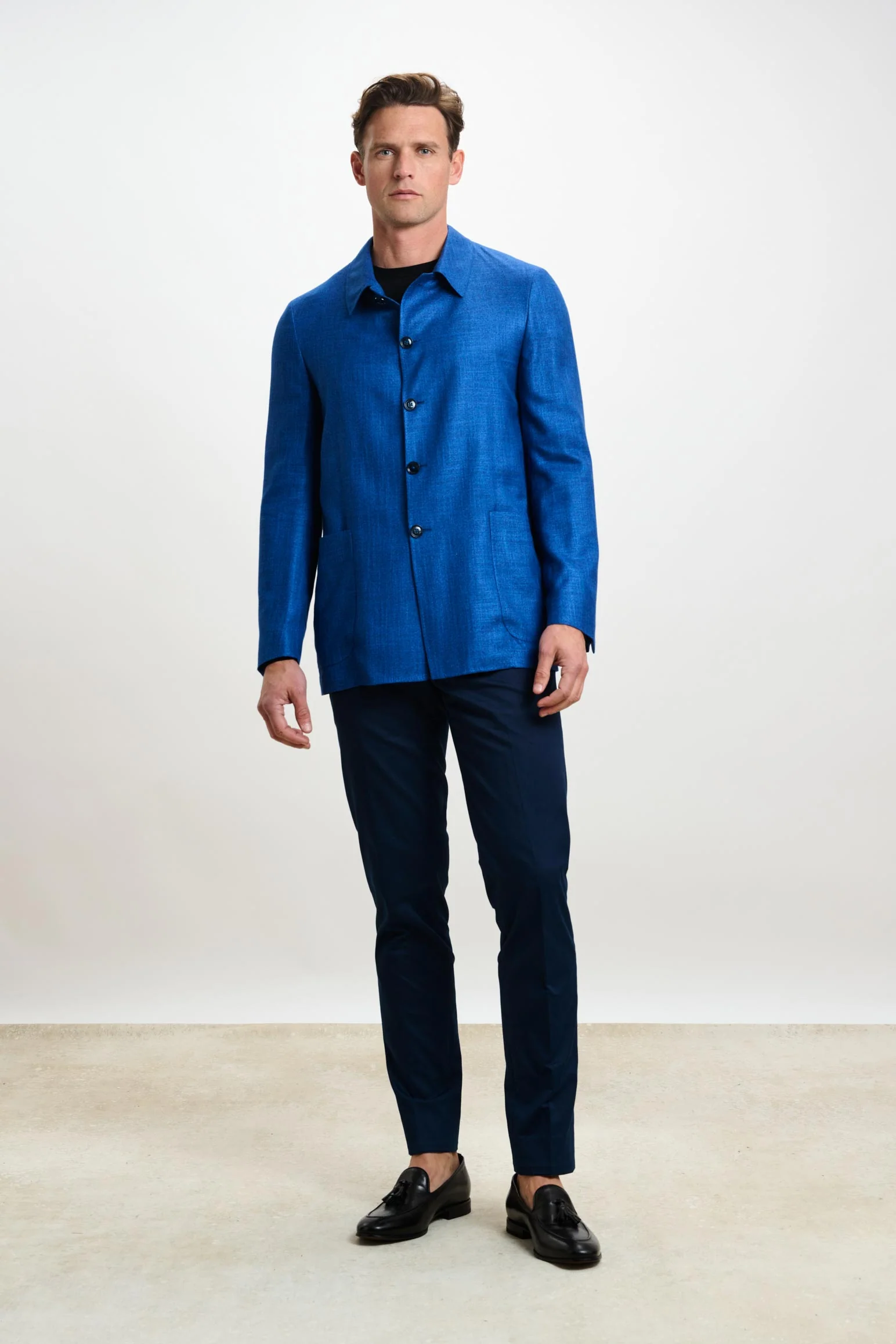 Blue Chelsea Shirt Jacket Taormina - Image 4