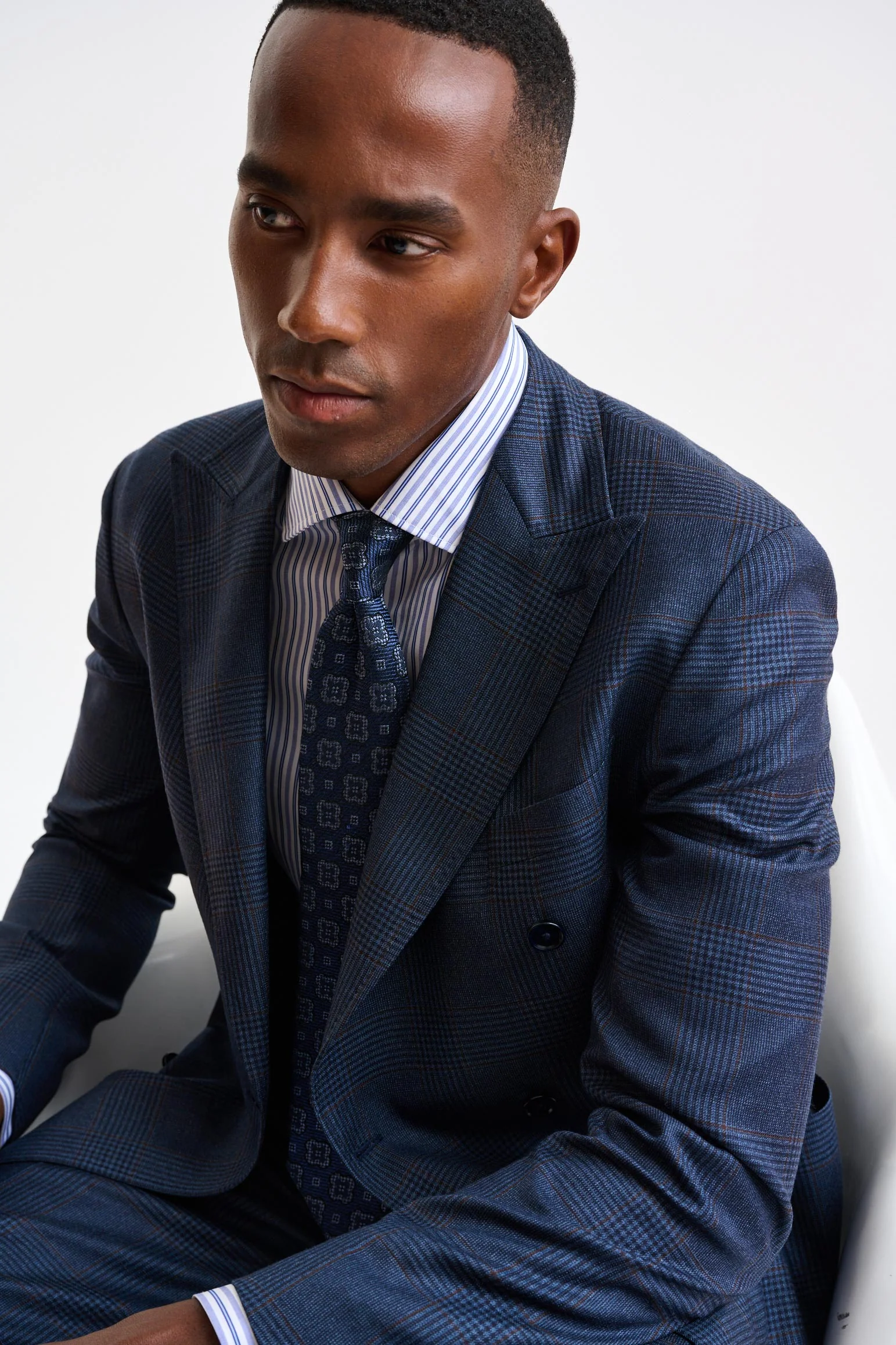 Dark Blue 100% Wool Kenton Light Jacket Freestyle - Image 10