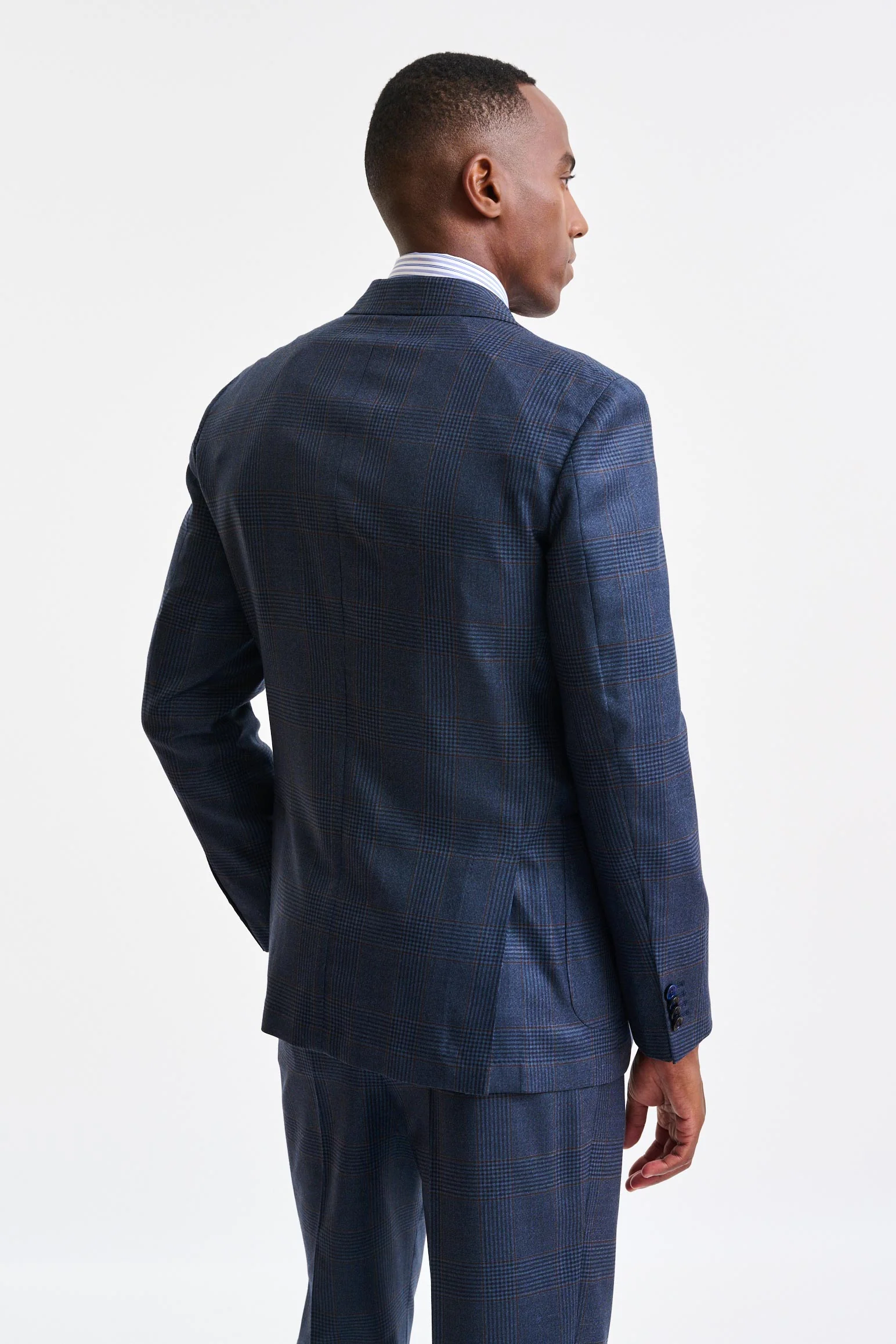 Dark Blue 100% Wool Kenton Light Jacket Freestyle - Image 8