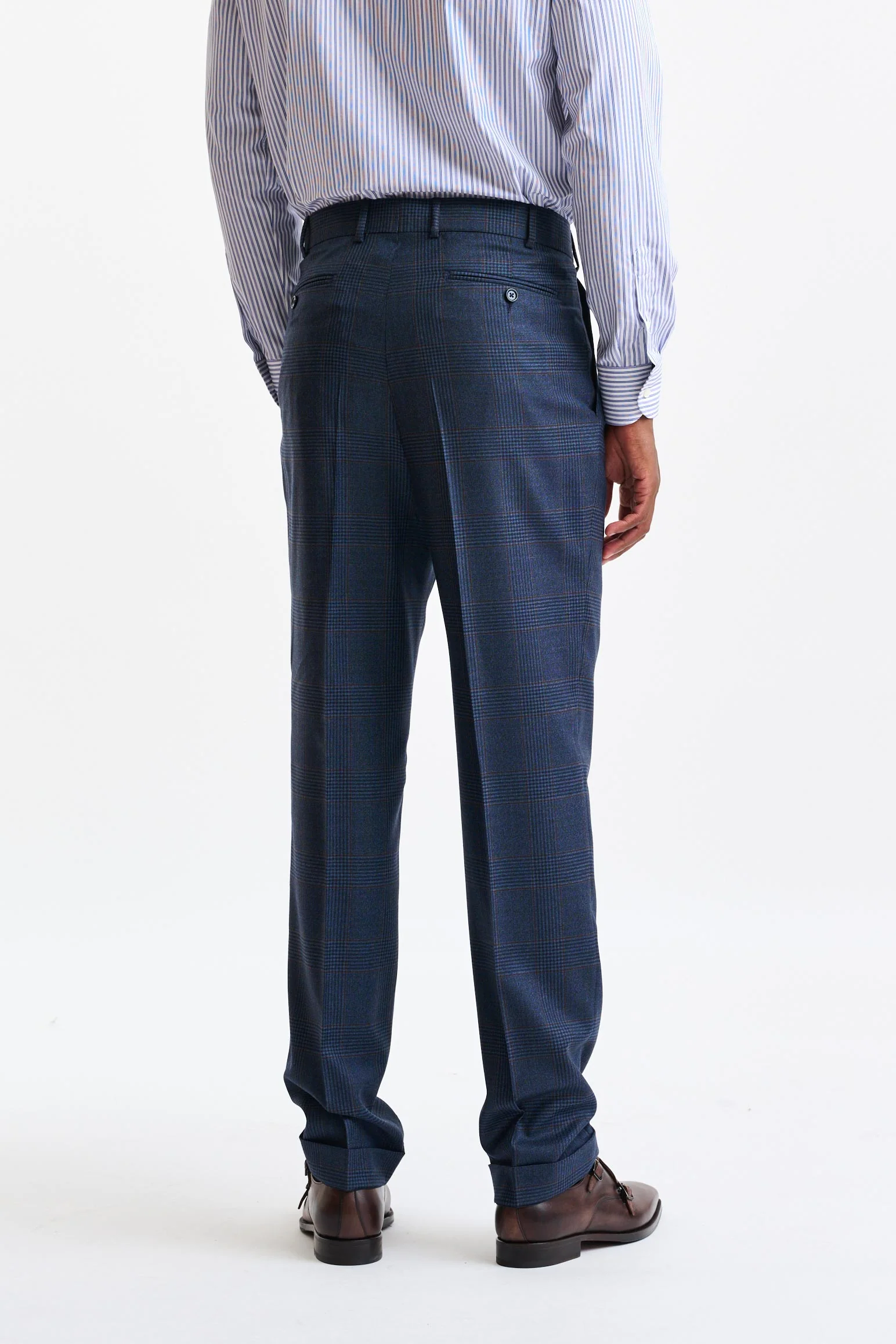Dark Blue 100% Wool Kenton Suit Freestyle - Image 15