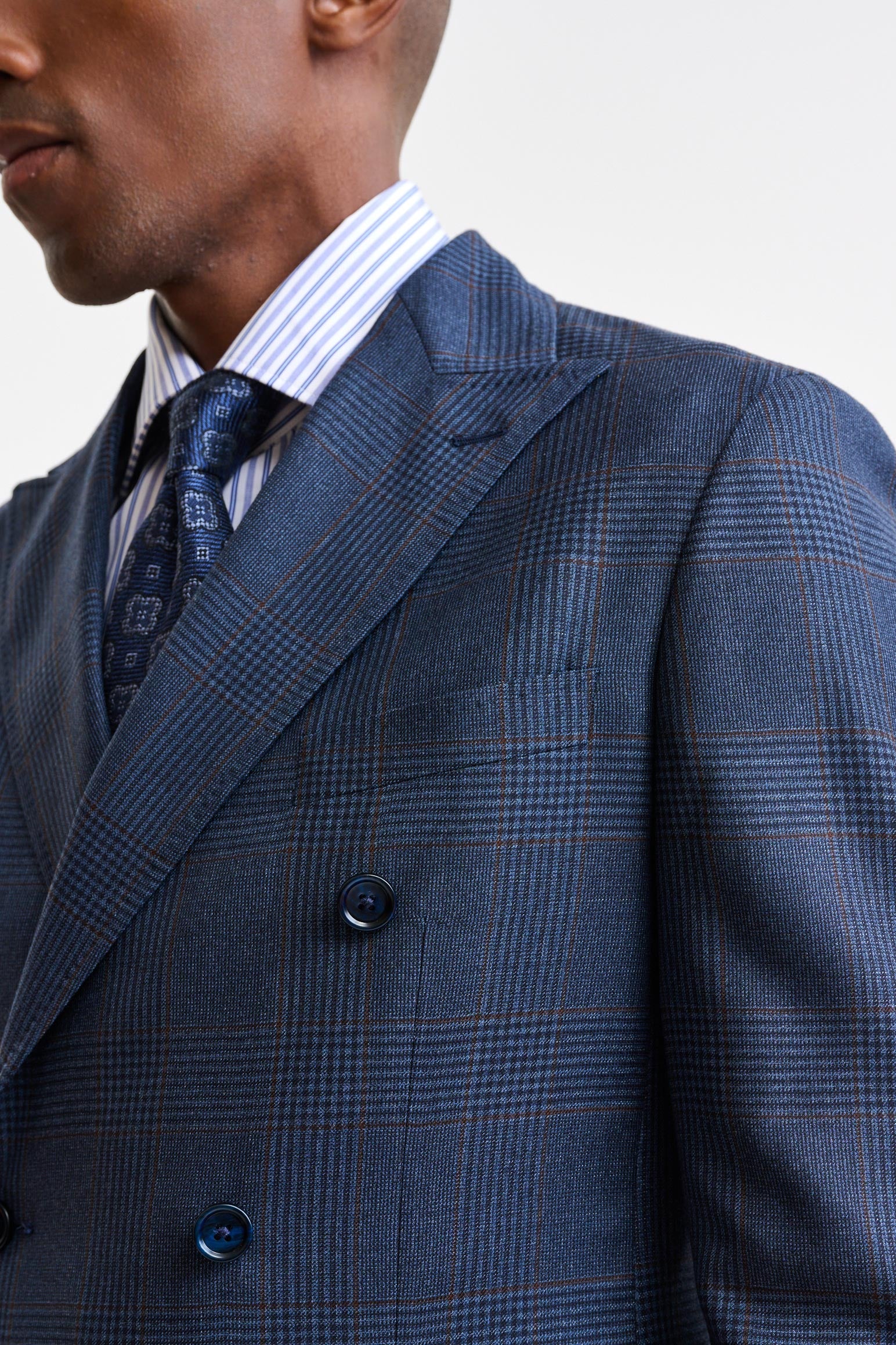 Dark Blue 100% Wool Kenton Suit Freestyle - Image 7
