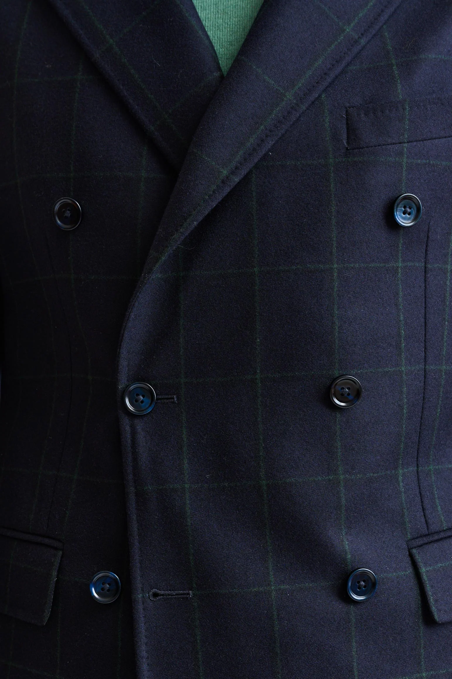 Dark Blue 100% Wool Soho Suit Freestyle - Image 3