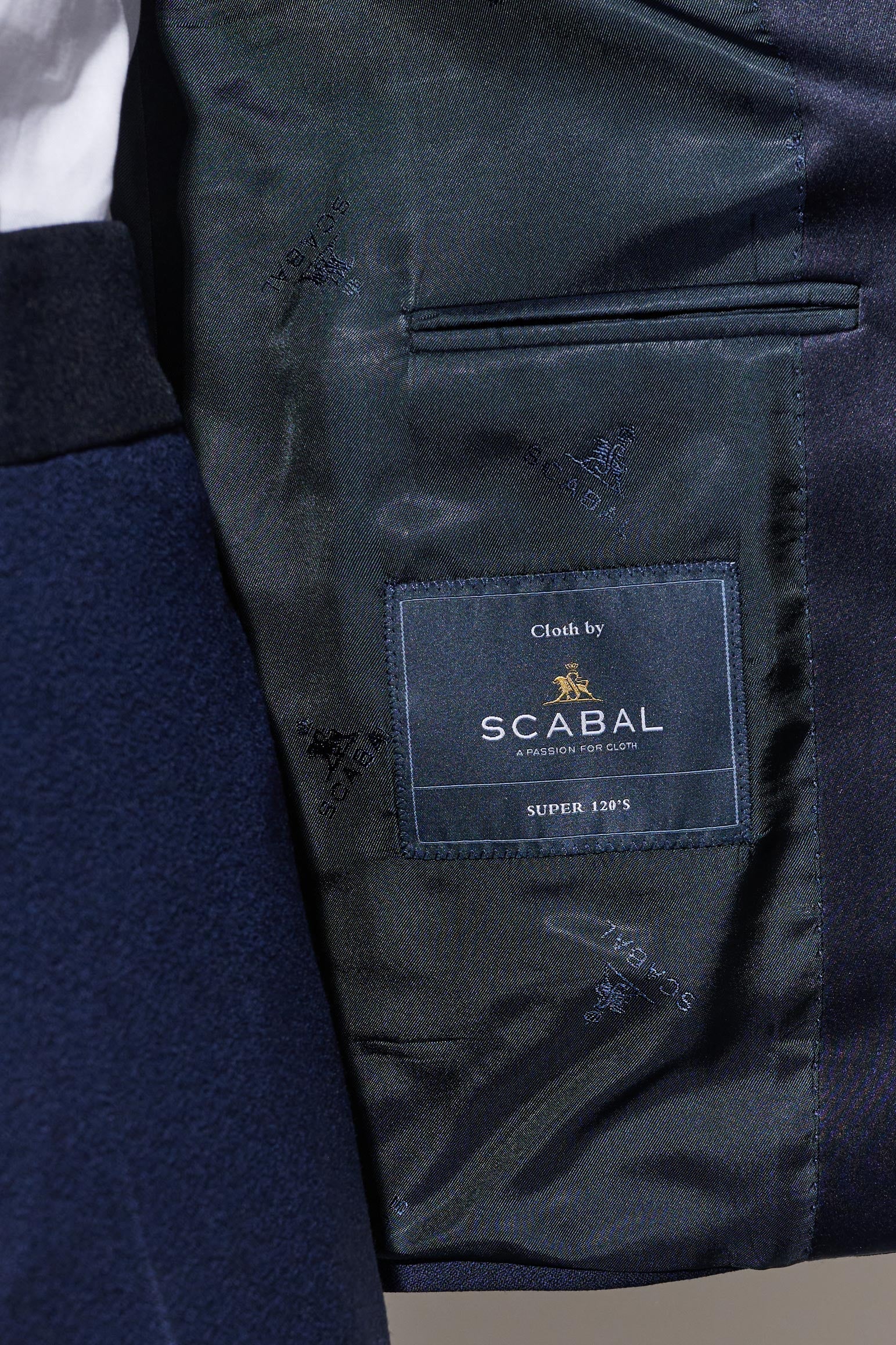 Dark Blue 100% Wool Super 120's Soho Tuxedo Jazz - Image 6