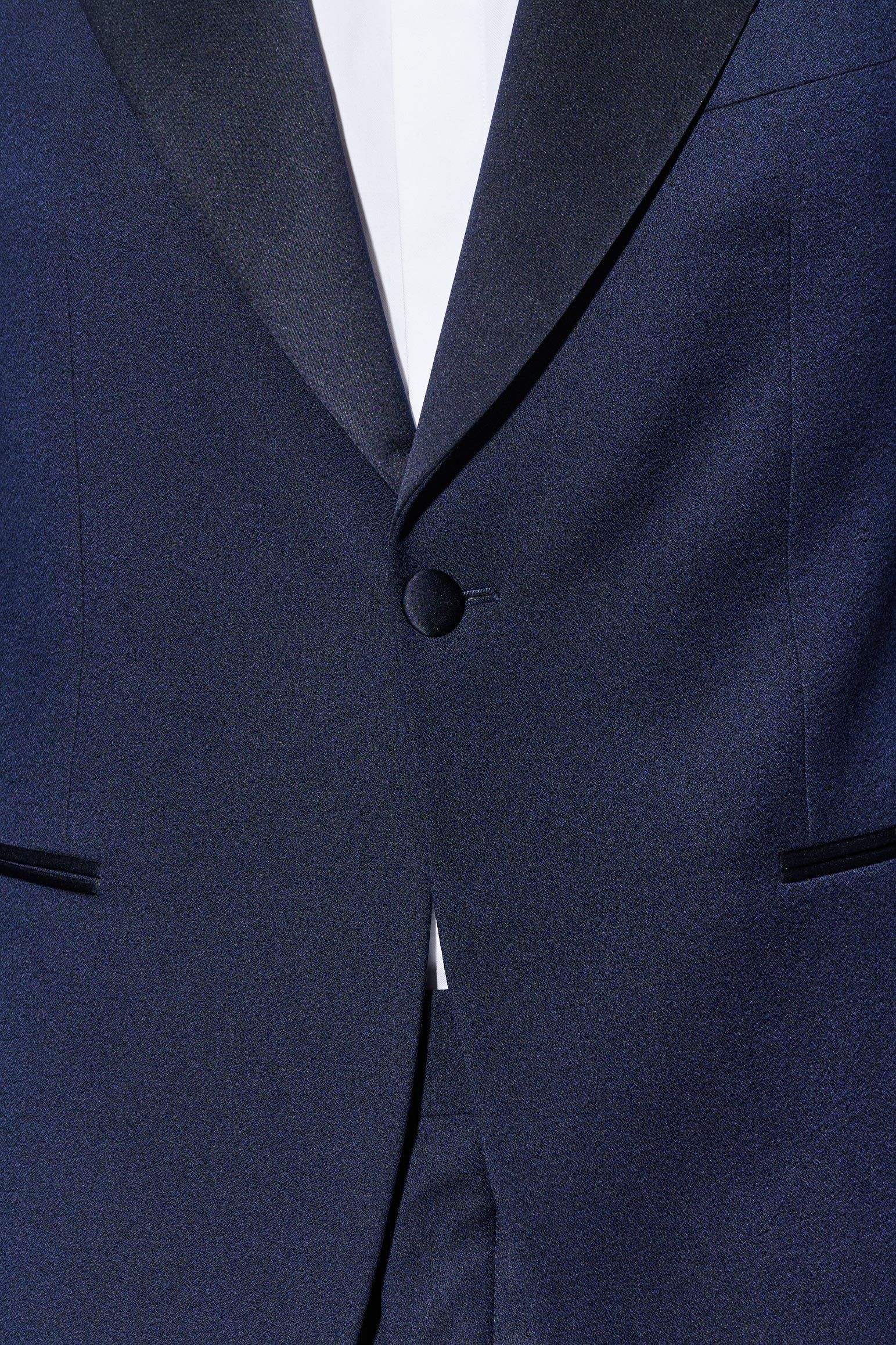 Dark Blue 100% Wool Super 120's Soho Tuxedo Suit Jazz - Image 4