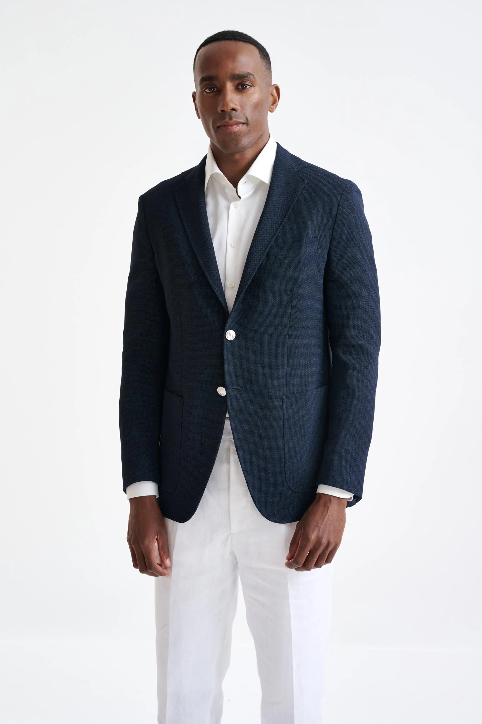 Navy Wool Kenton Jacket Connect