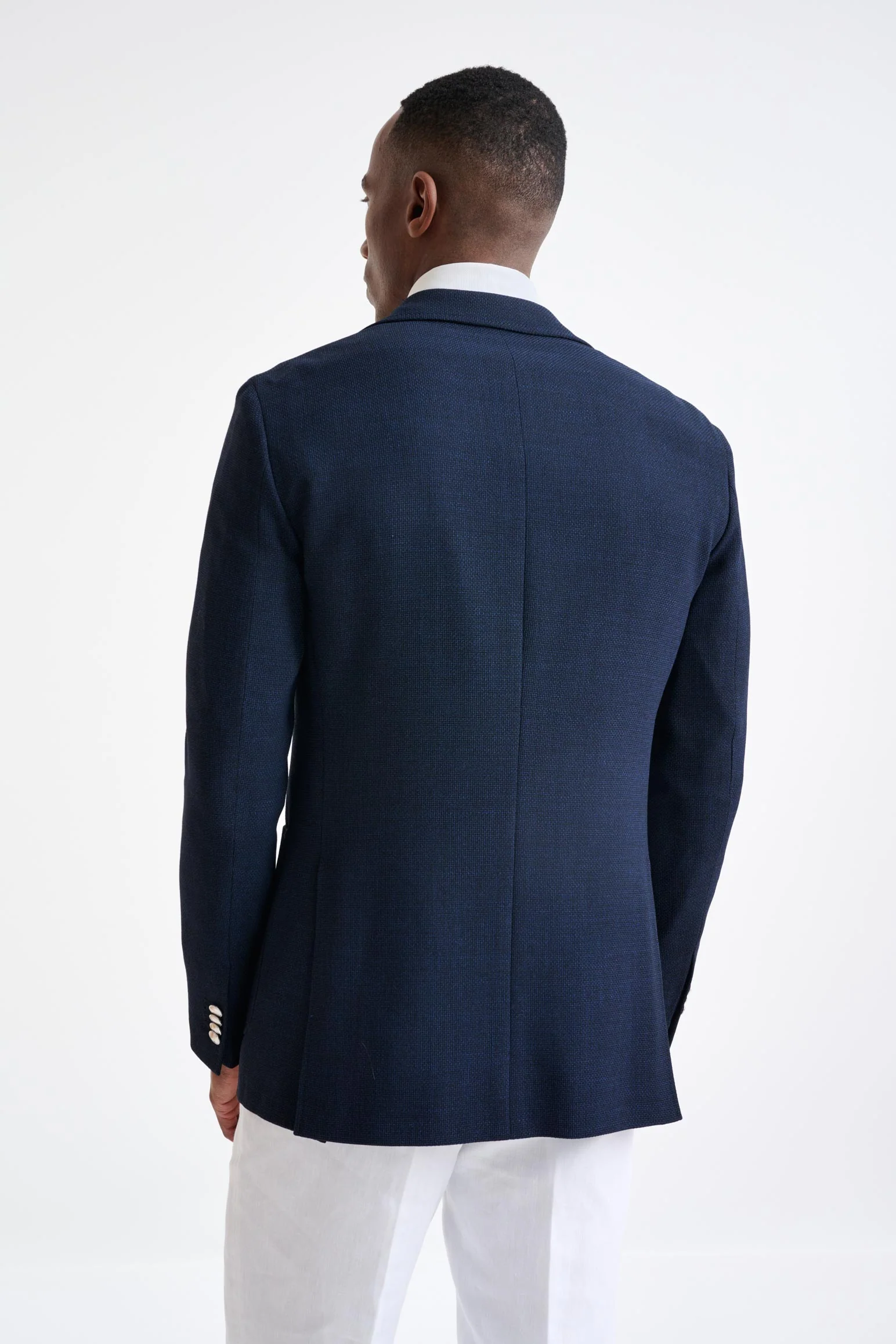 Navy Wool Kenton Jacket Connect - Image 7