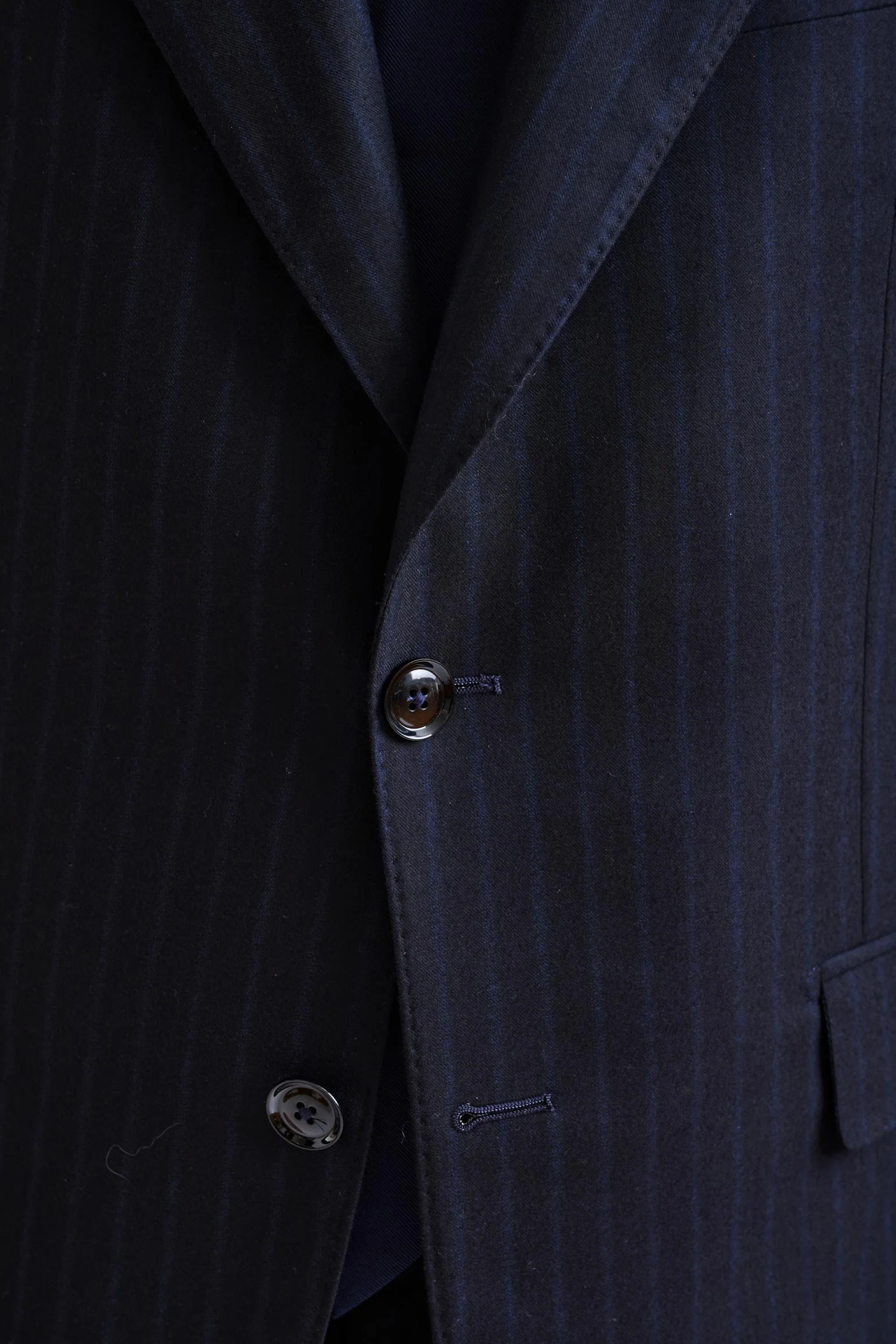Dark Blue Super 180's Wool Soho Suit Royal Fanfare - Image 2