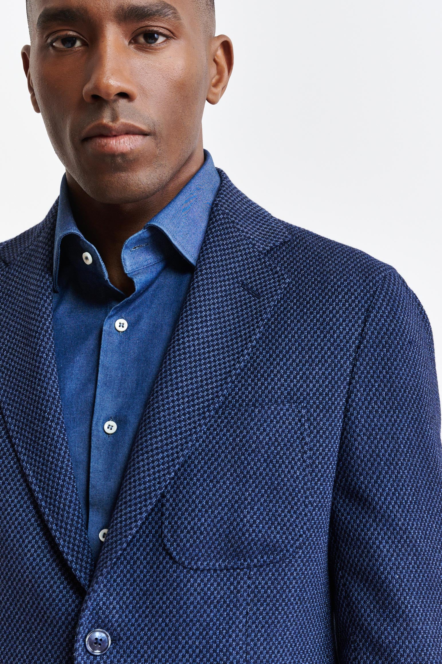 Dark Blue Wool Kenton Jacket Jazz - Image 5
