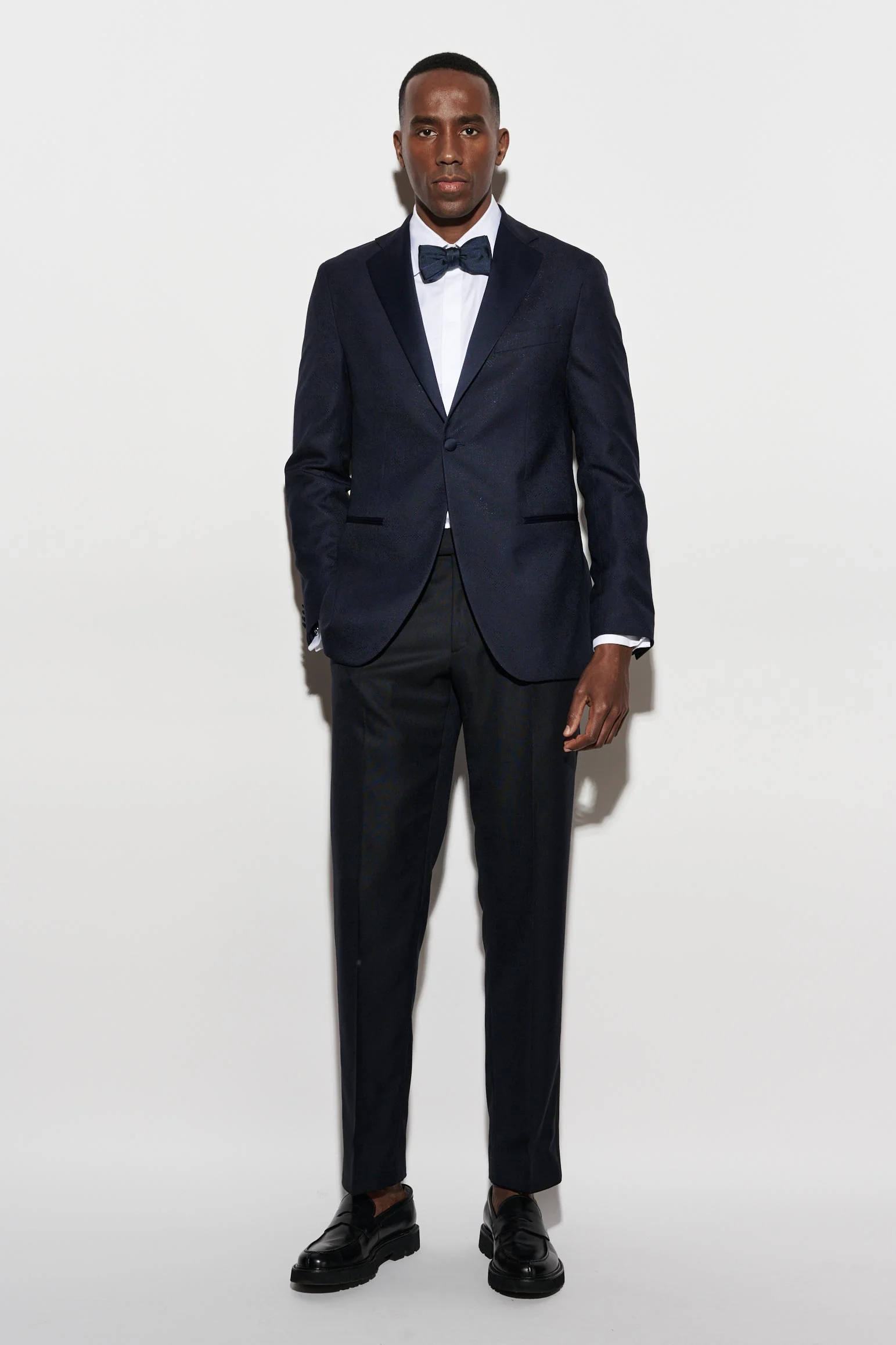 Dark Blue Wool Kenton Jacket Riviera Trend - Image 2
